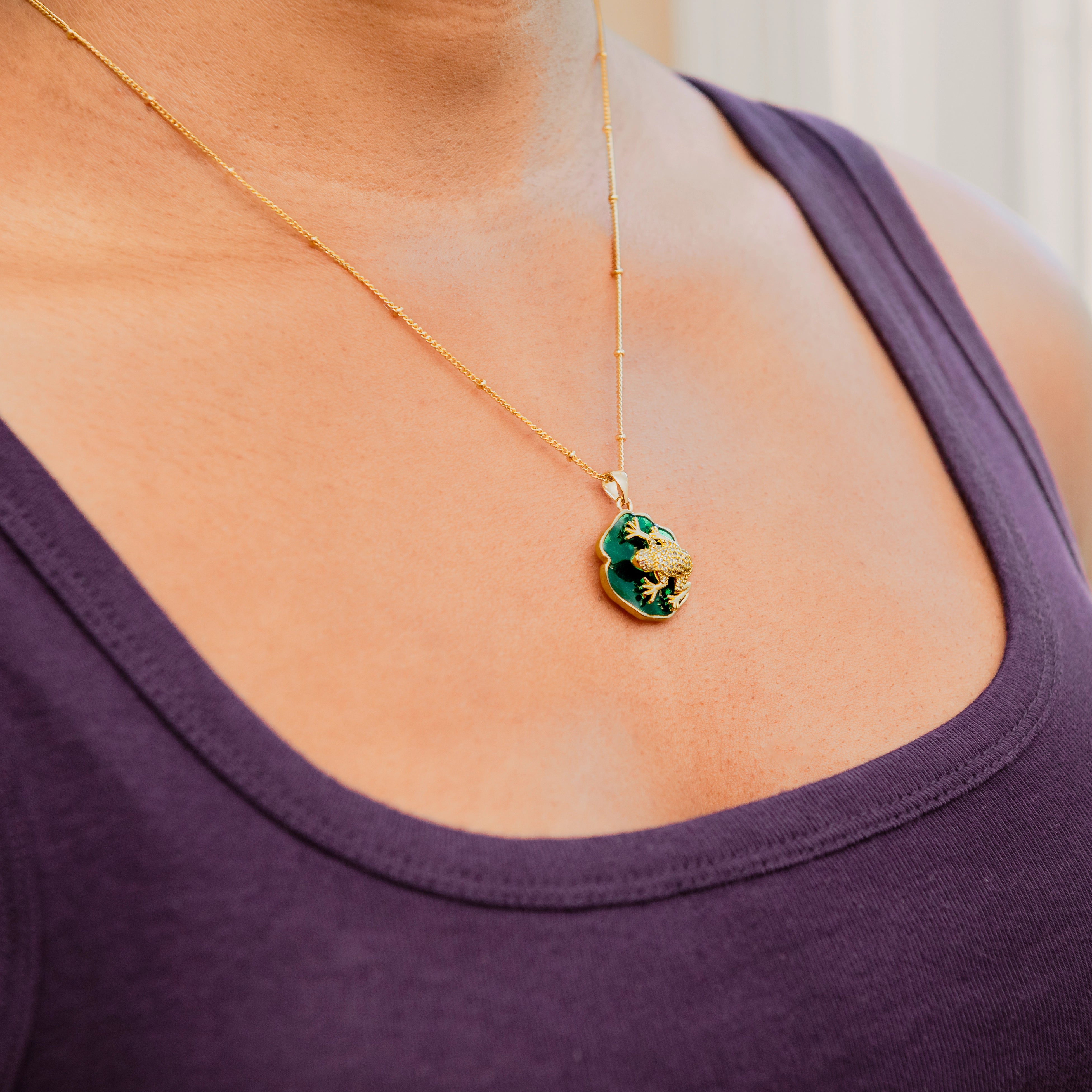 Ribbit Necklace