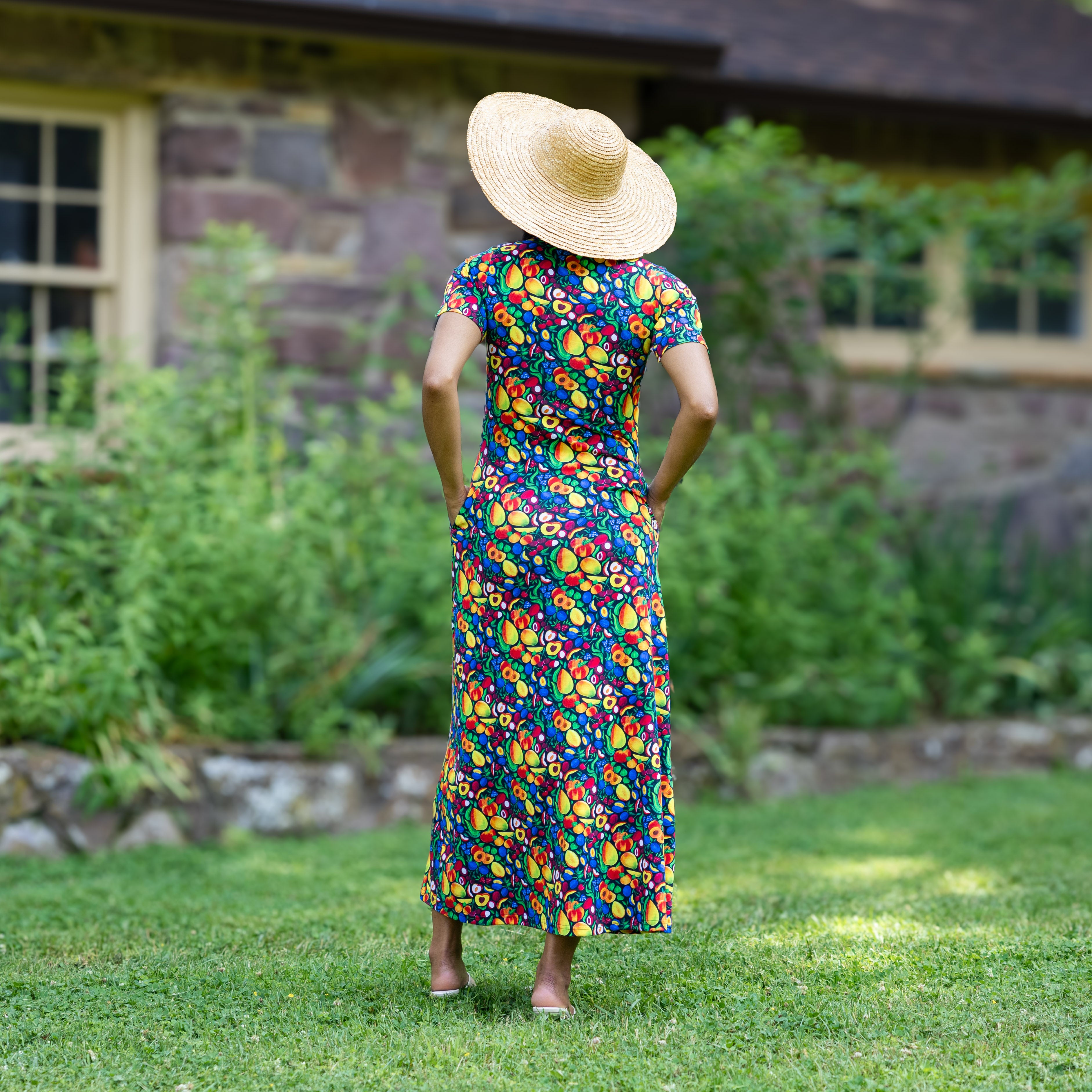 Rainbow Harvest Maxi Dress