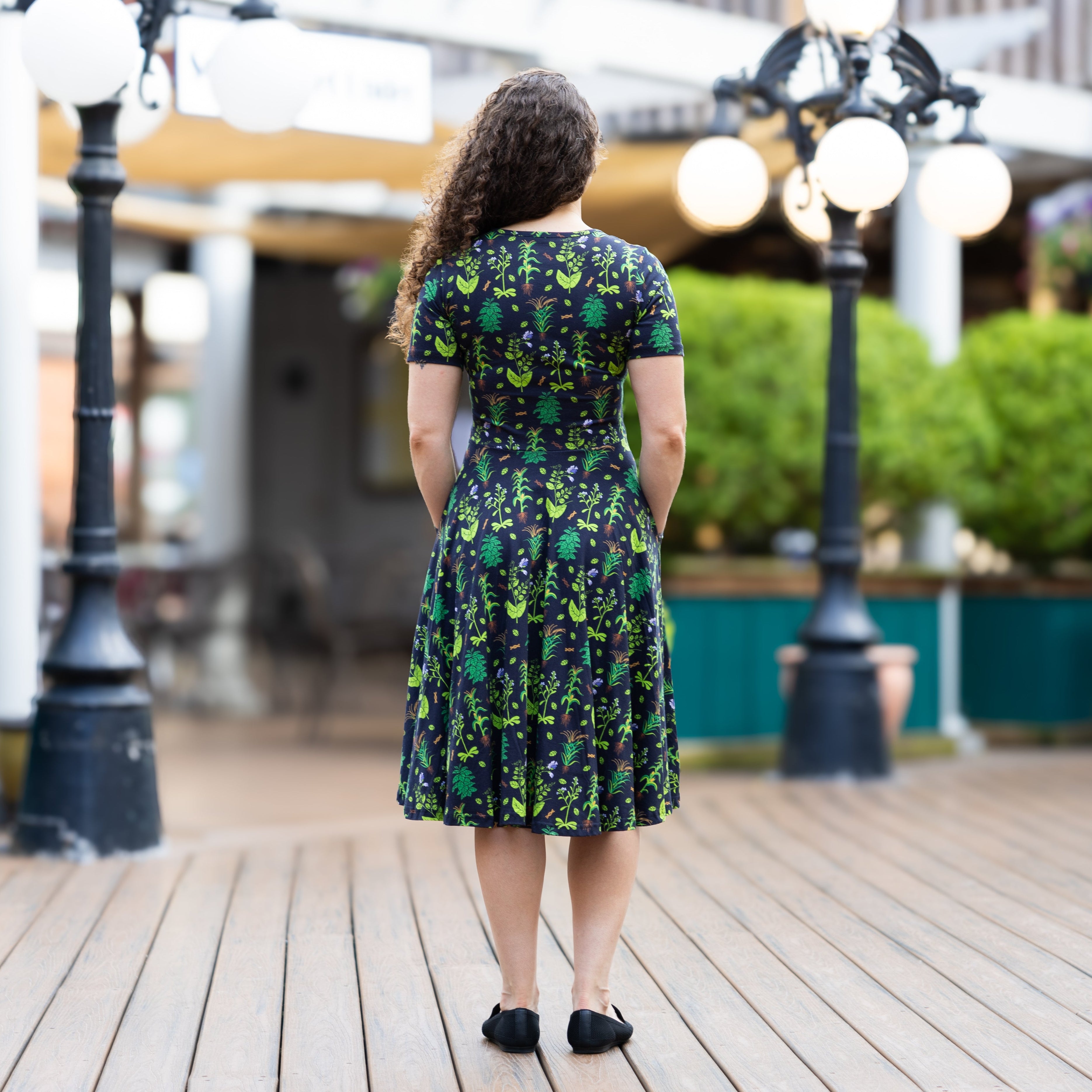 Genetic Plants Twirl Dress