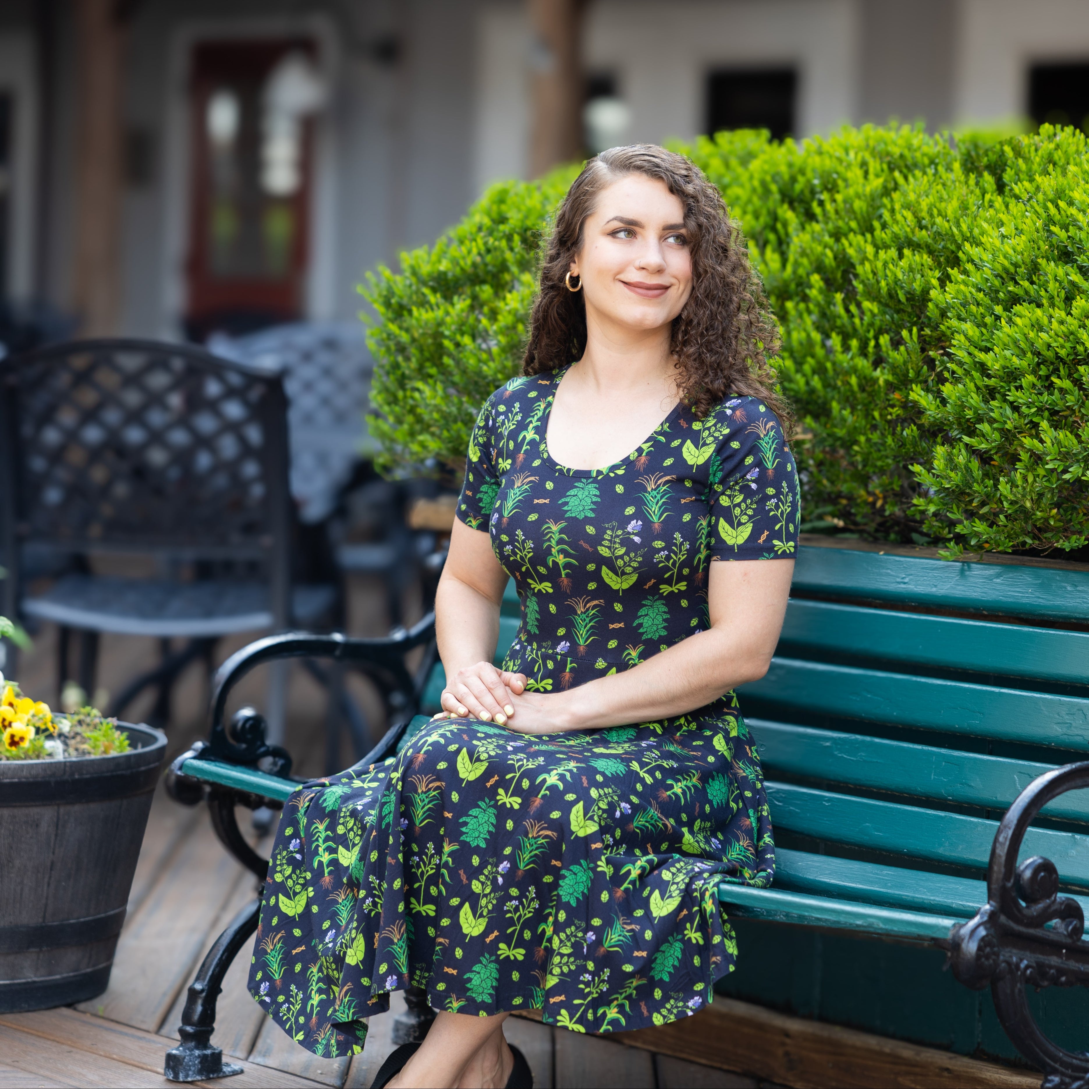 Genetic Plants Twirl Dress