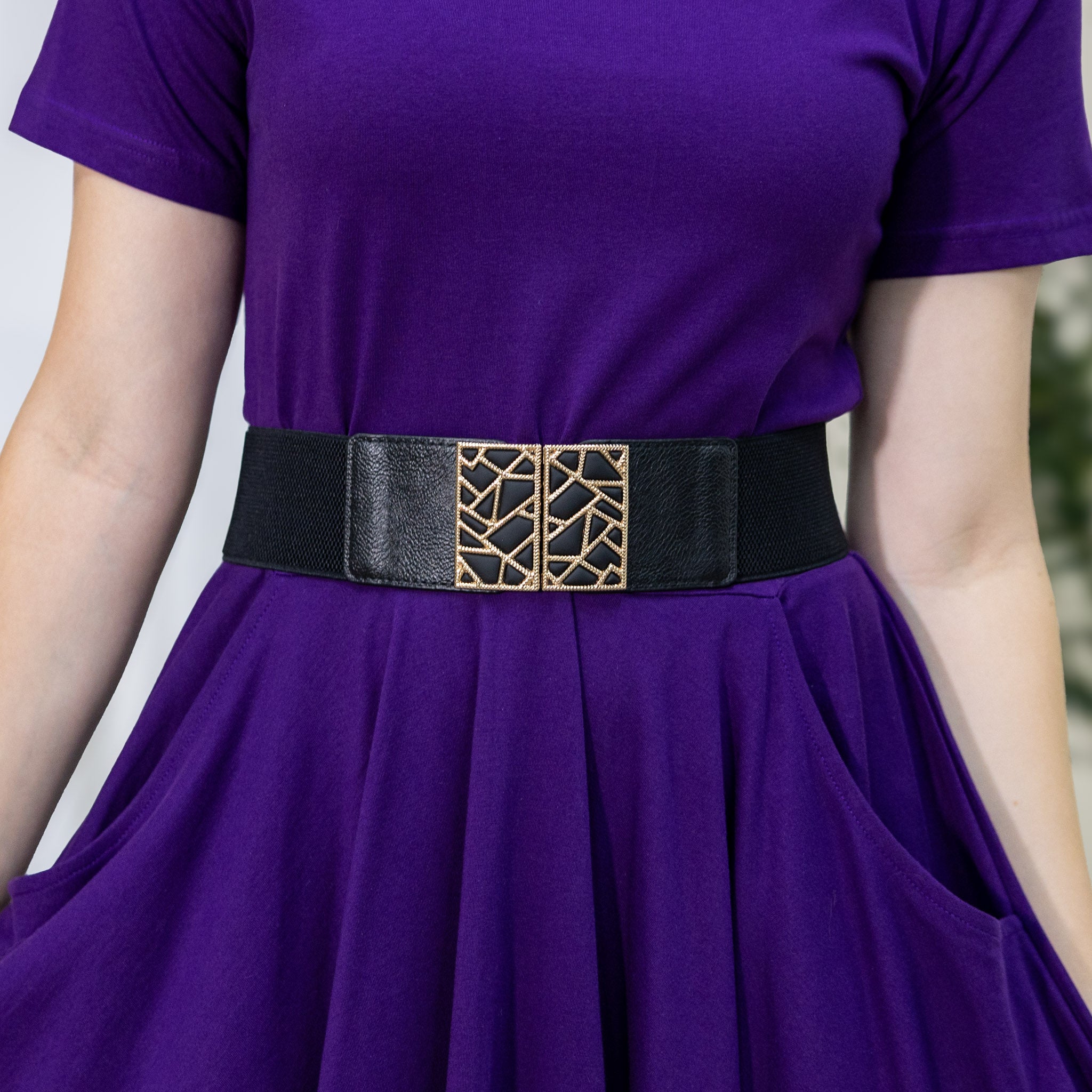 Geometric Elegance Belt