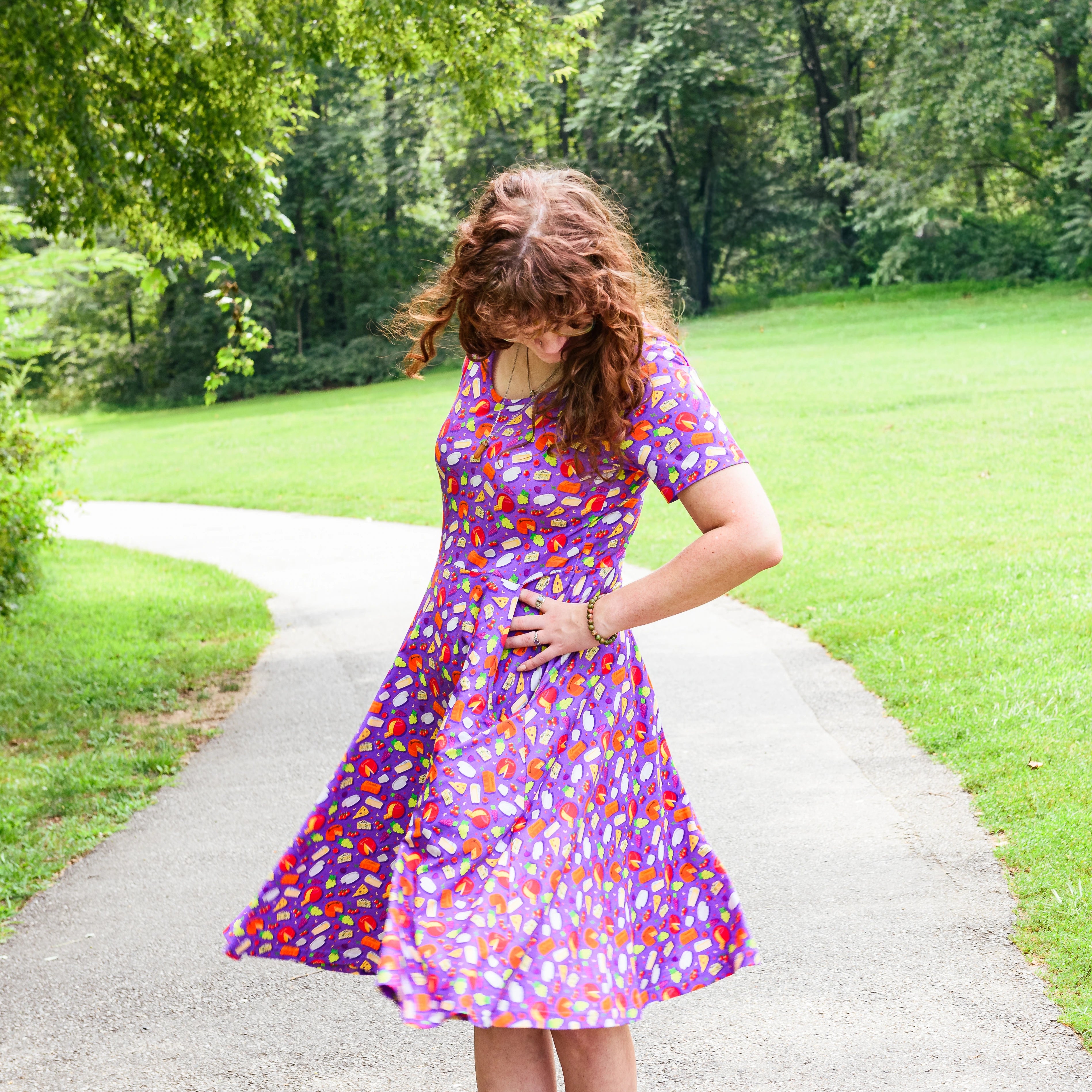 Grate Expectations Twirl Dress with Pockets