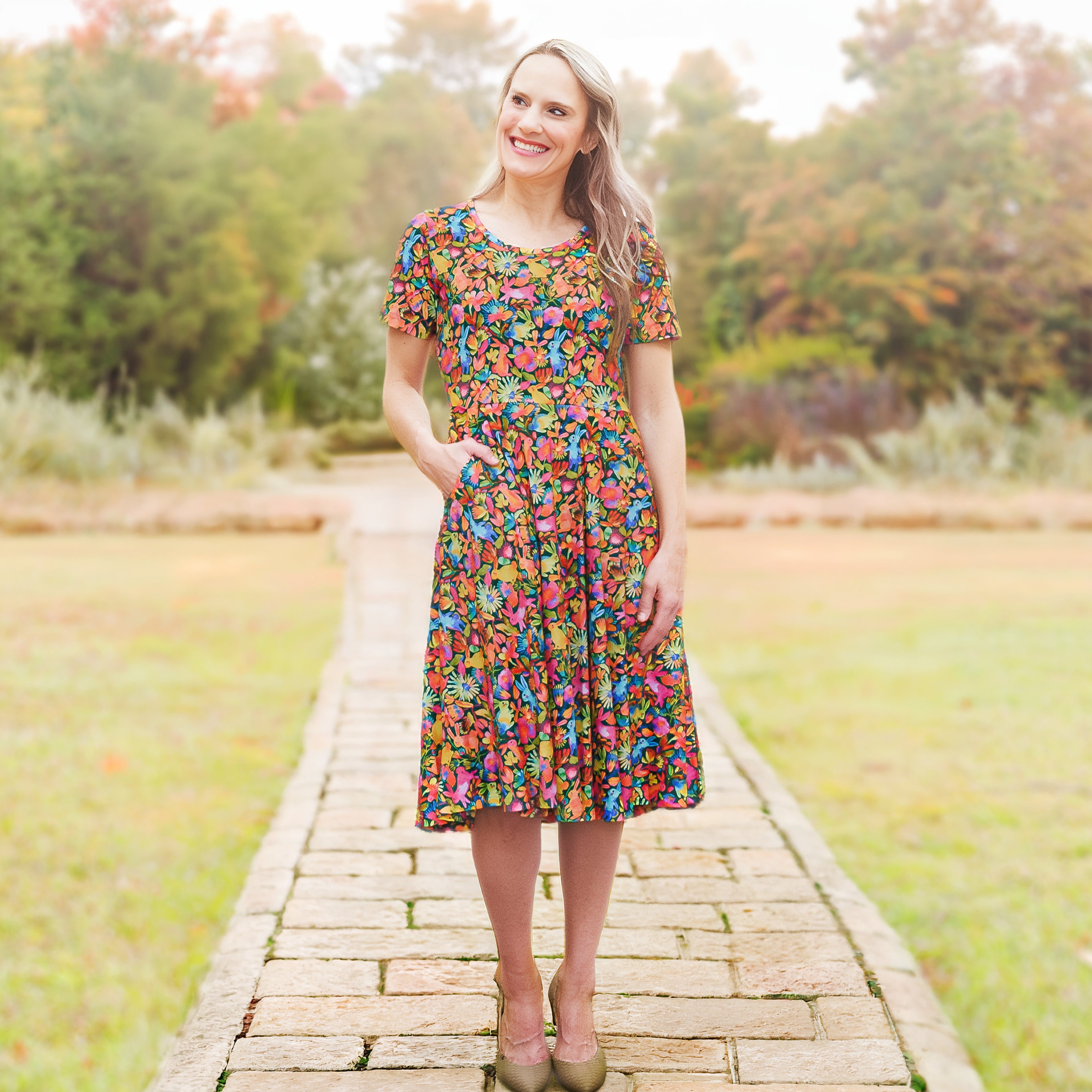 Happy Bunnies Twirl Dress