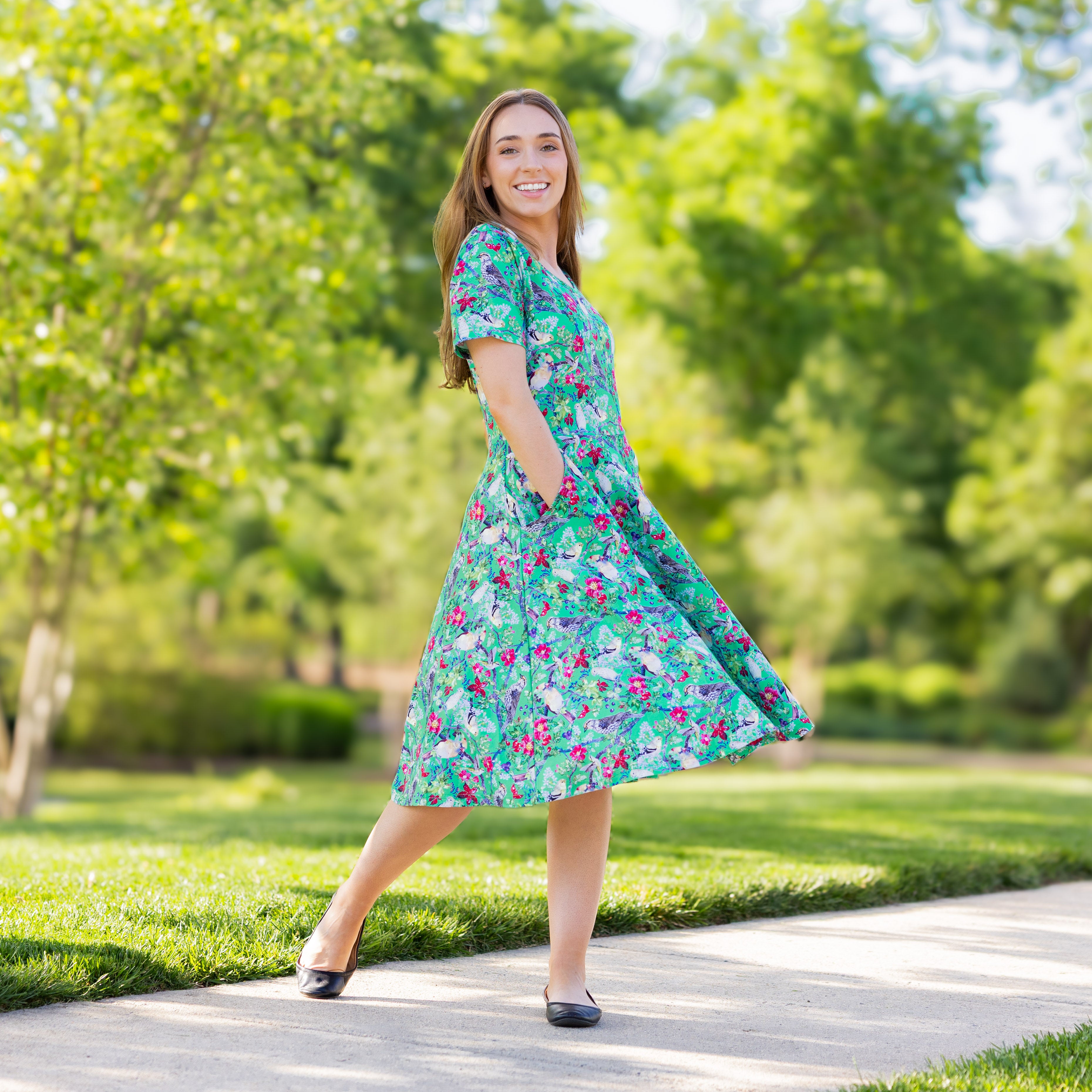 Hen's Parade Twirl Dress