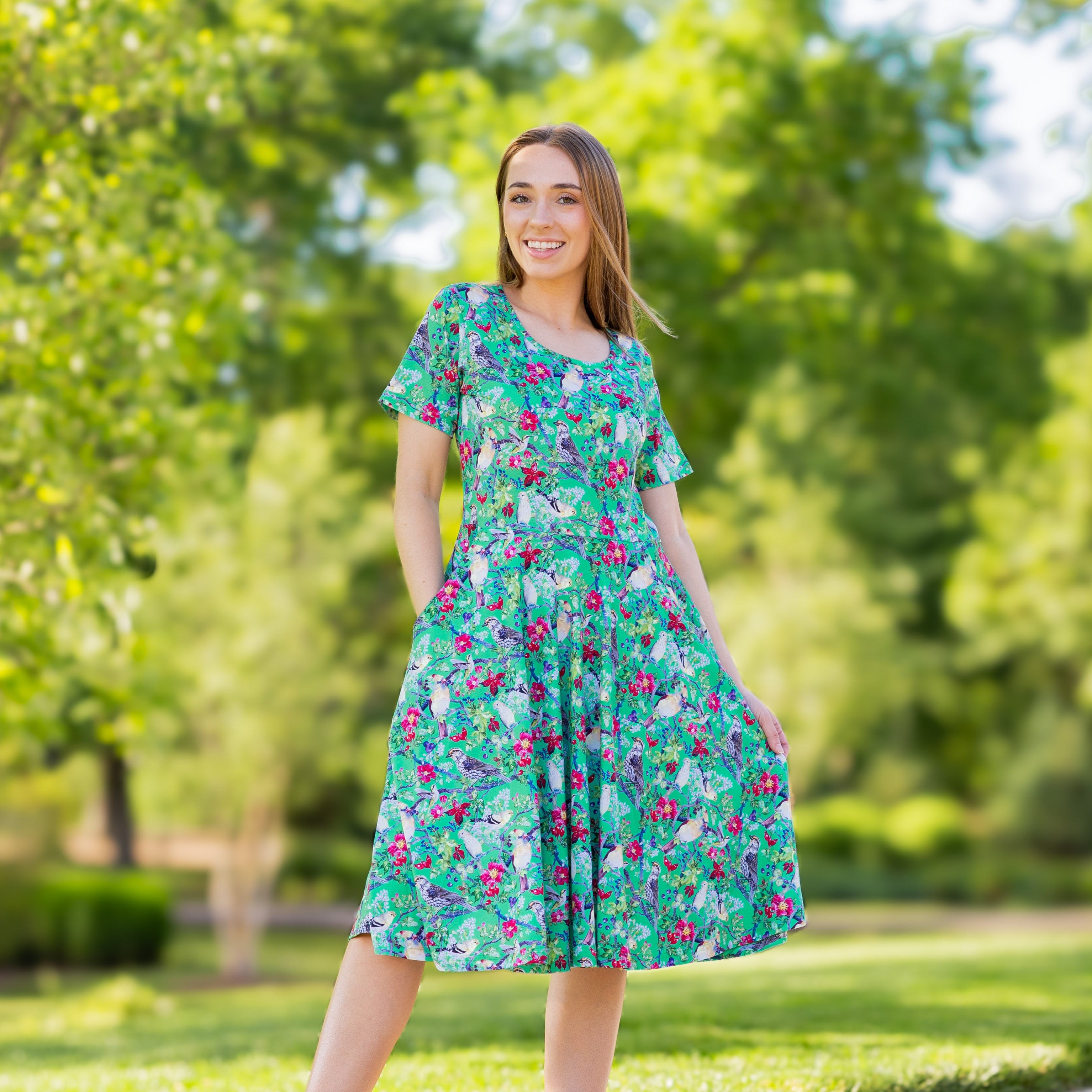 Hen's Parade Twirl Dress