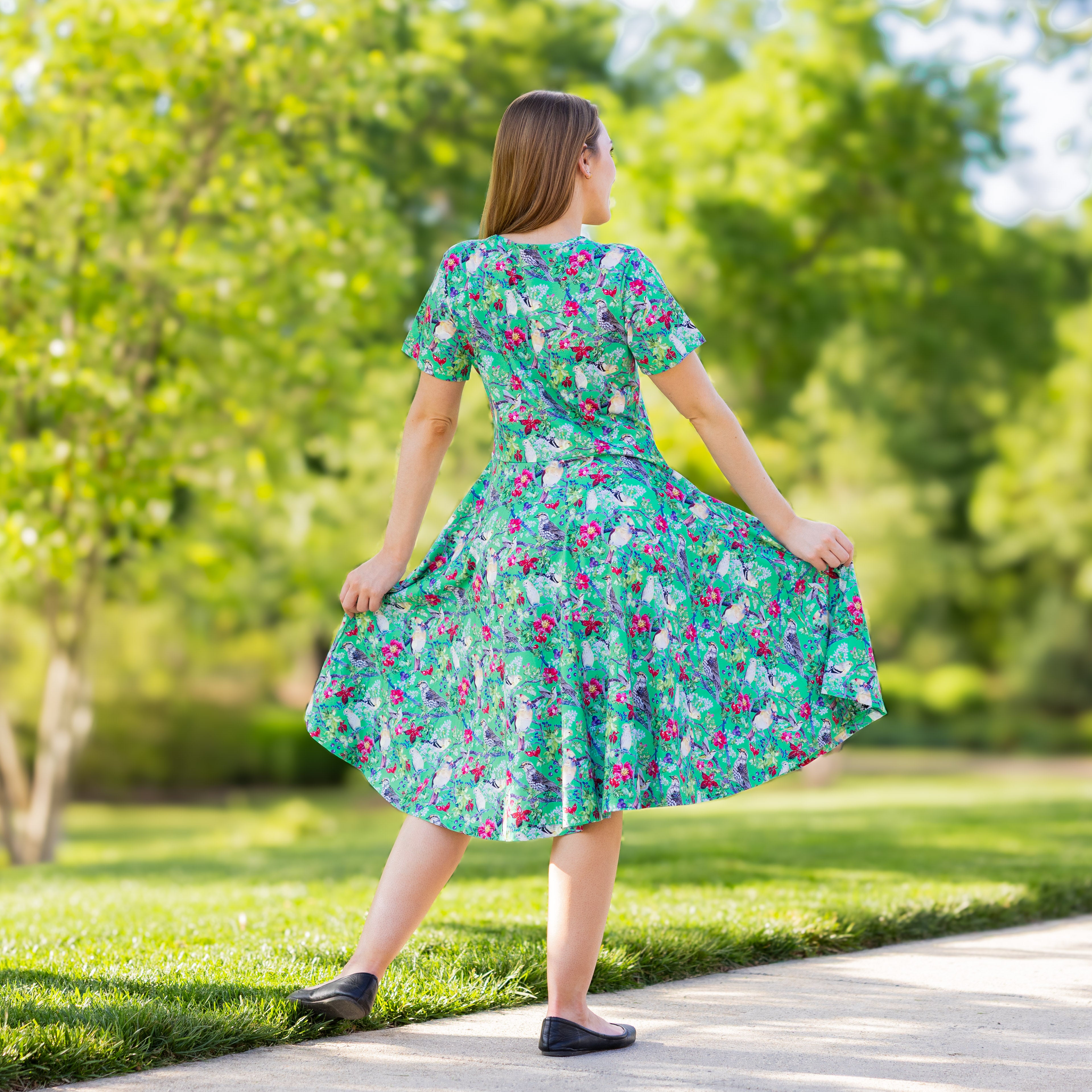 Hen's Parade Twirl Dress
