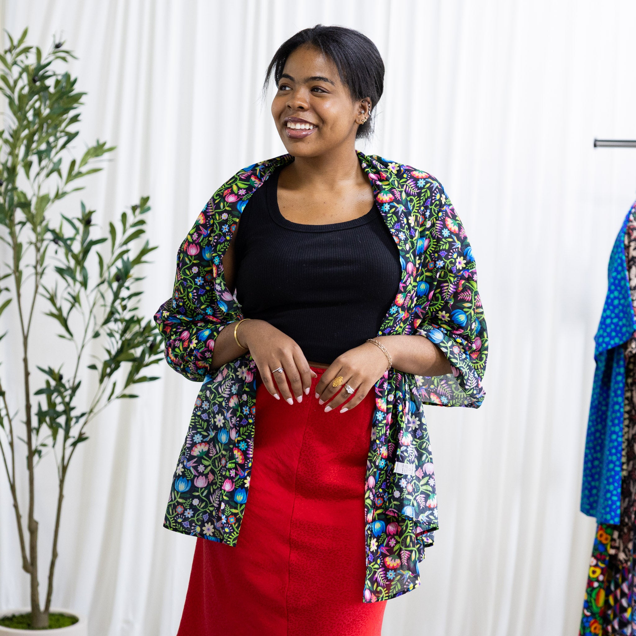 Hummingbirds Paradise Scarf