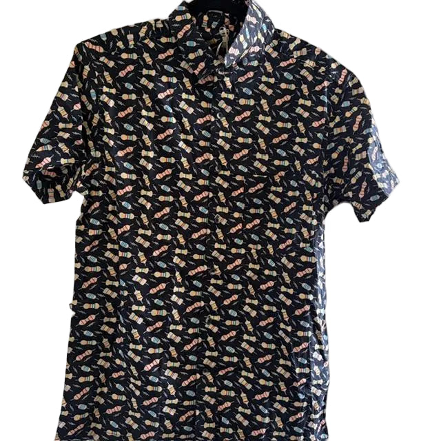 Resistors Button-Up Shirt Sample - S