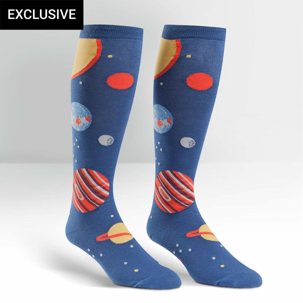 Planets Knee-High Socks