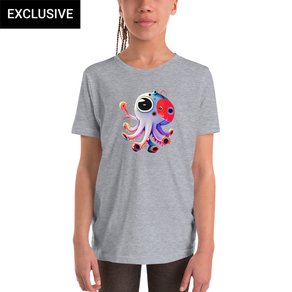 Colorful Octopus Kids T-Shirt (POD)