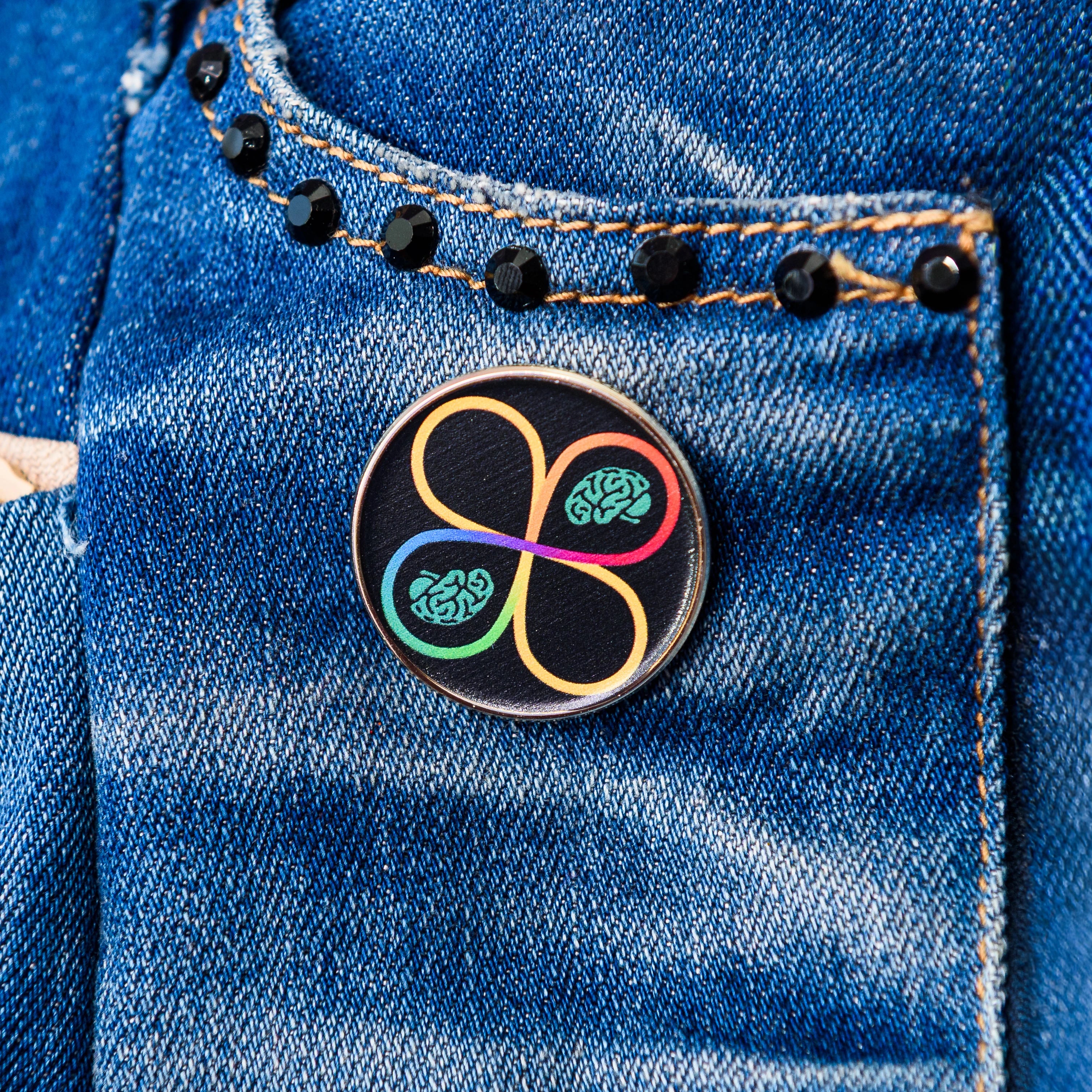 Infinite Love Enamel Pin