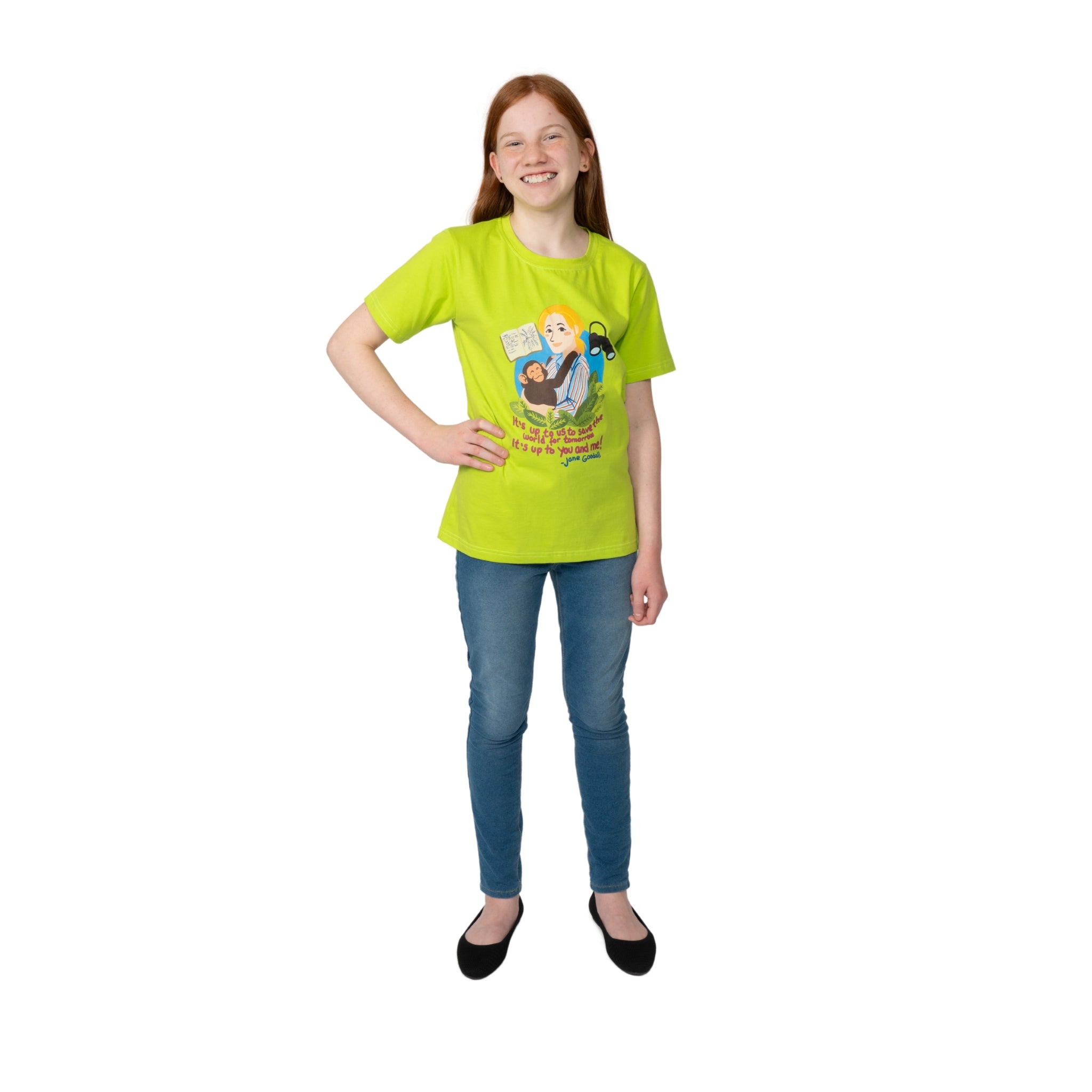 Jane Goodall Kids T-Shirt
