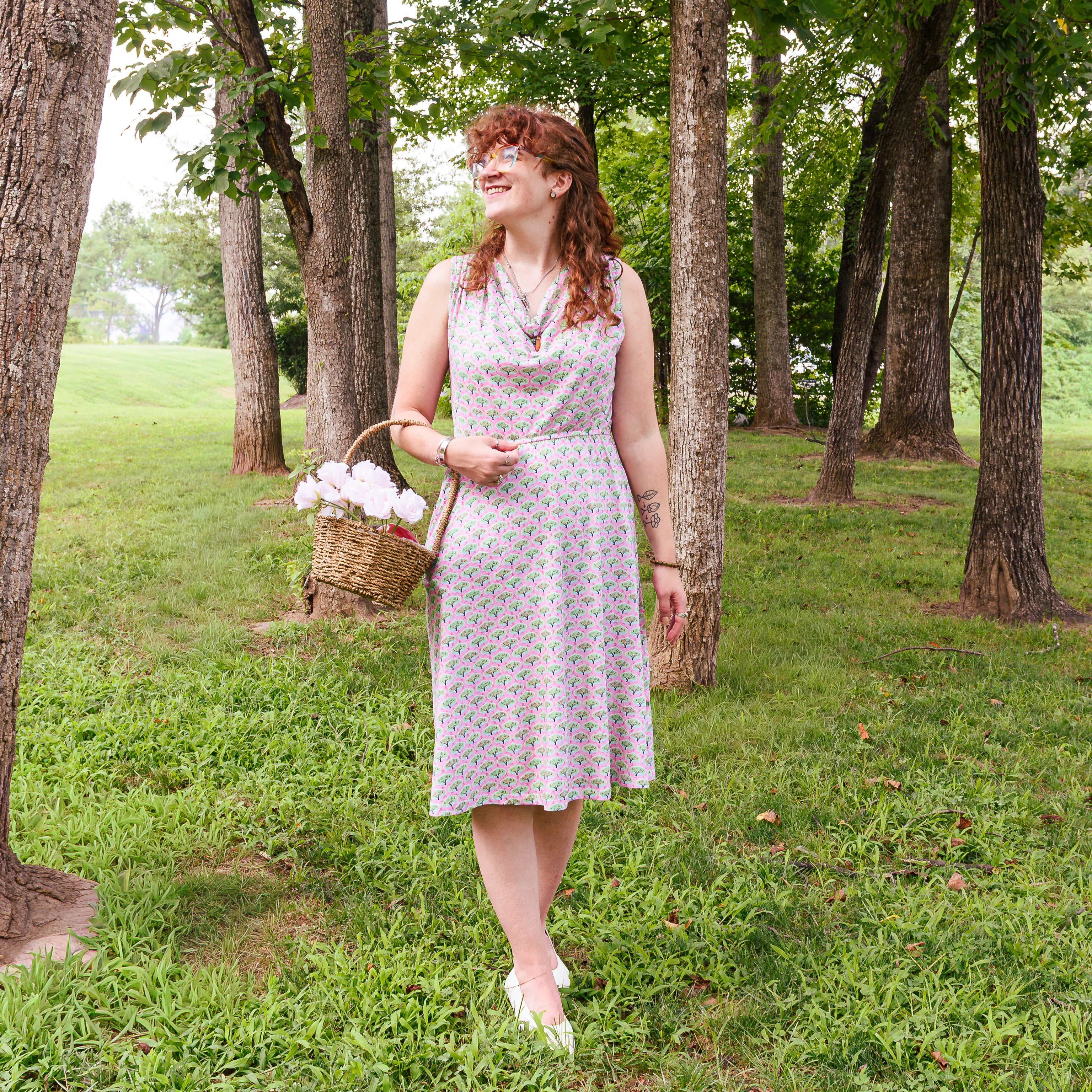 Johnny's Apple Orchard Dress with Pockets