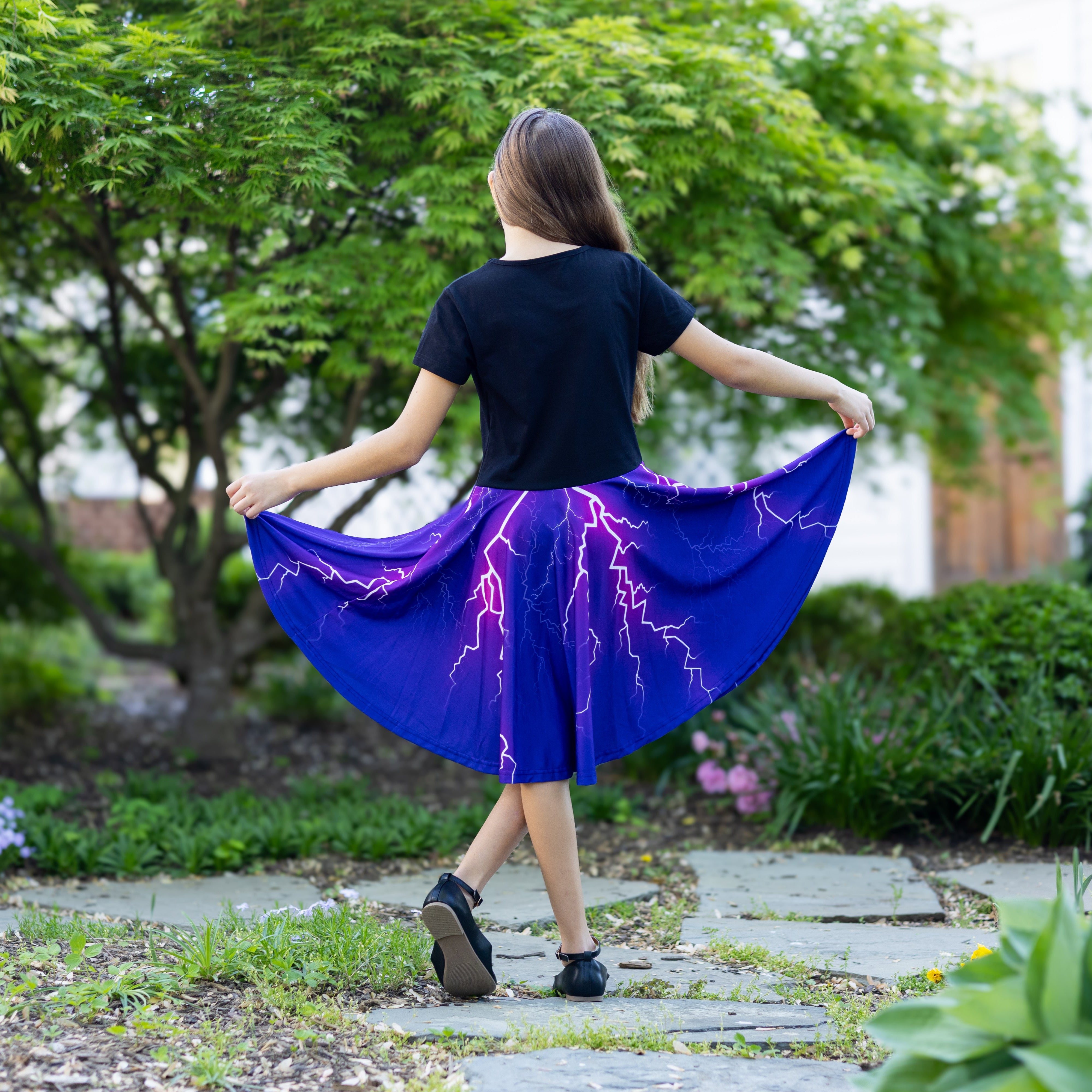 Lightning Kids Twirl Dress