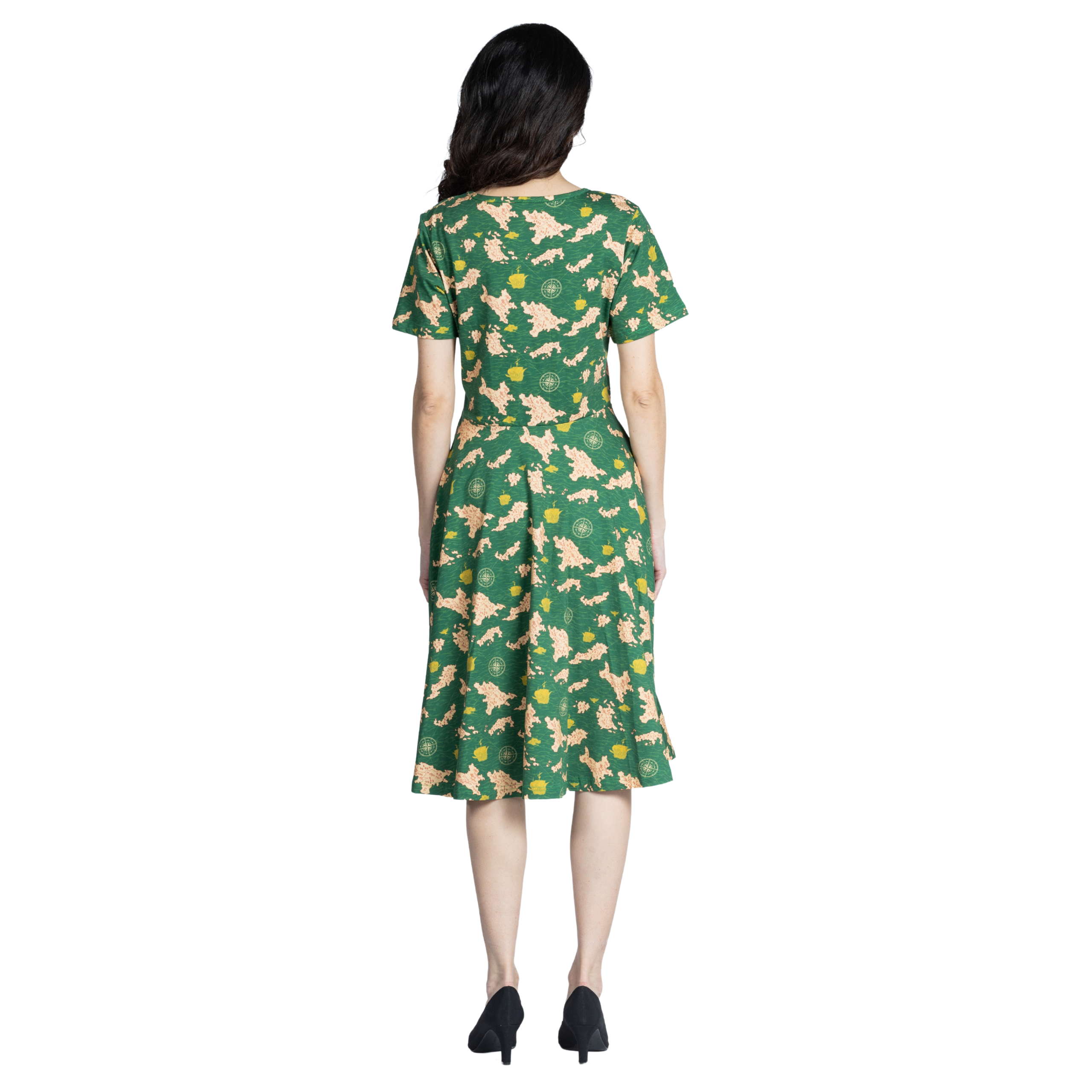 Uncharted Territories Twirl Dress