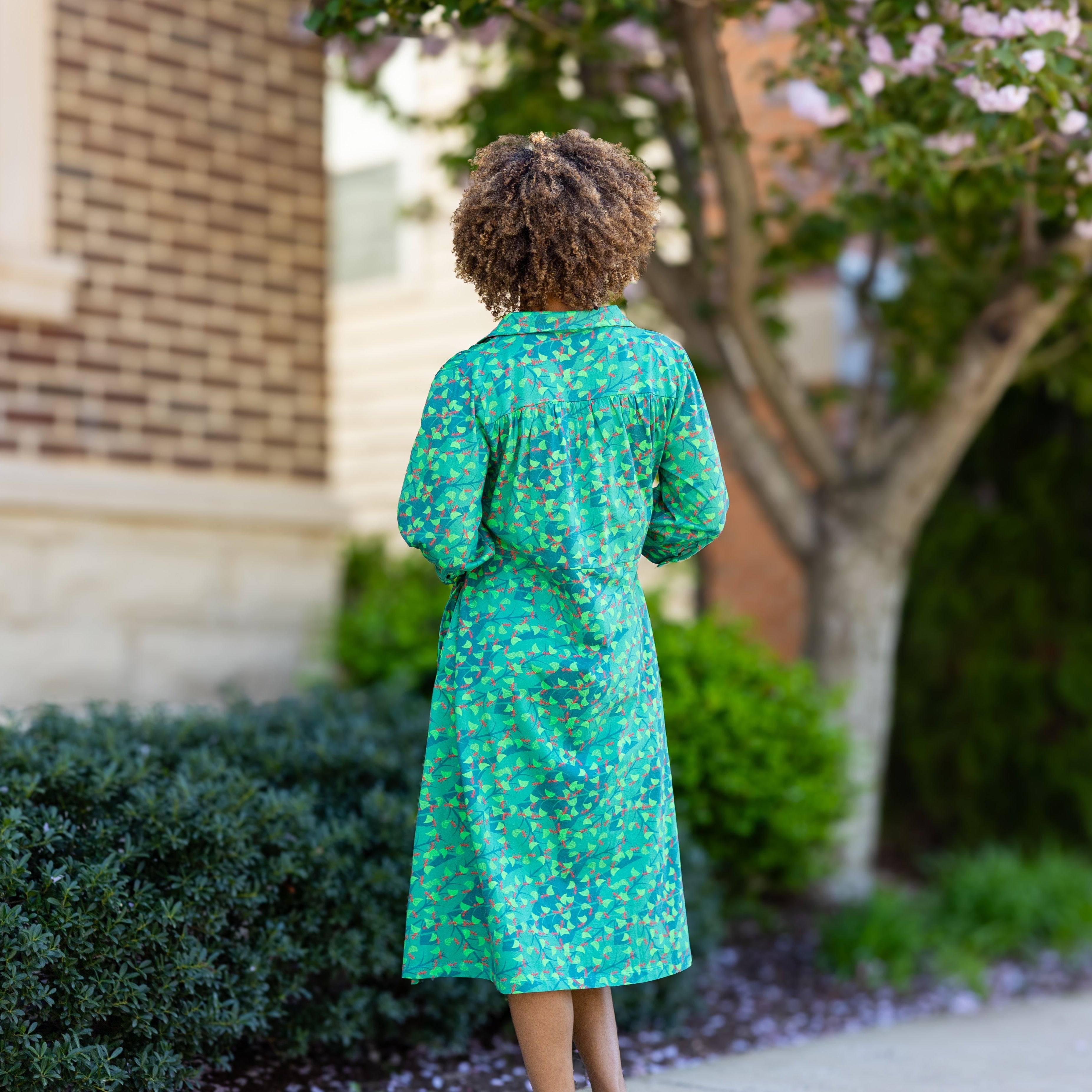 March of the Leafcutter Ants Drawstring Dress