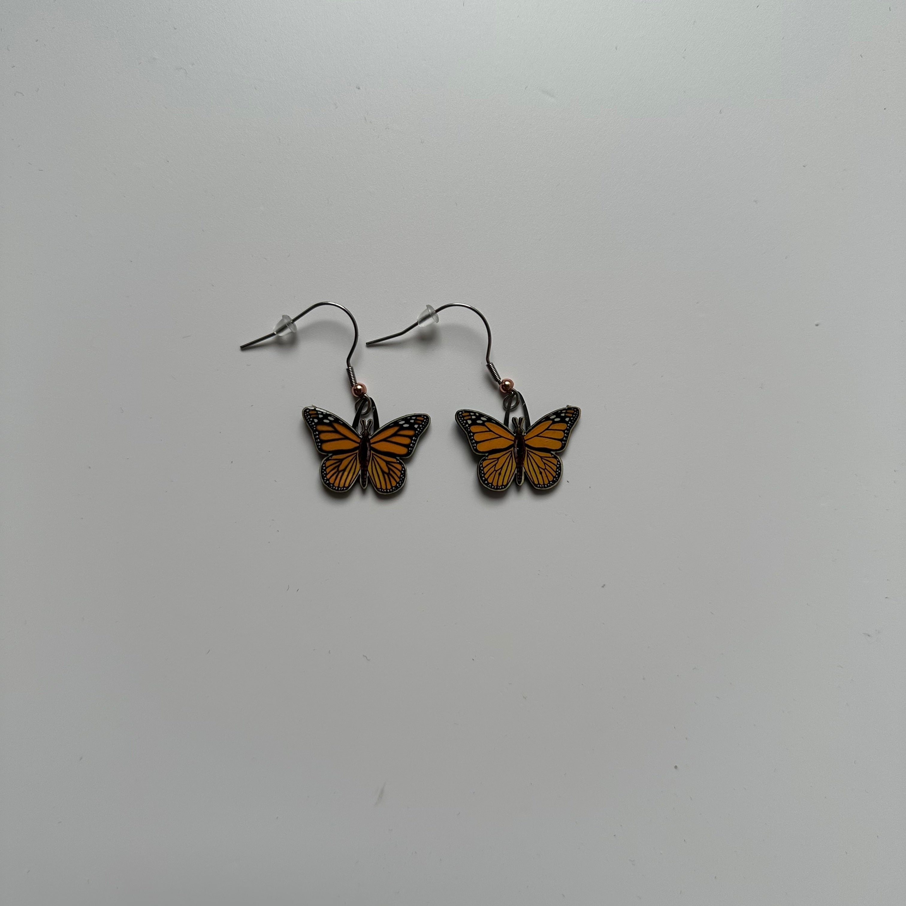 Monarch Butterfly Earrings