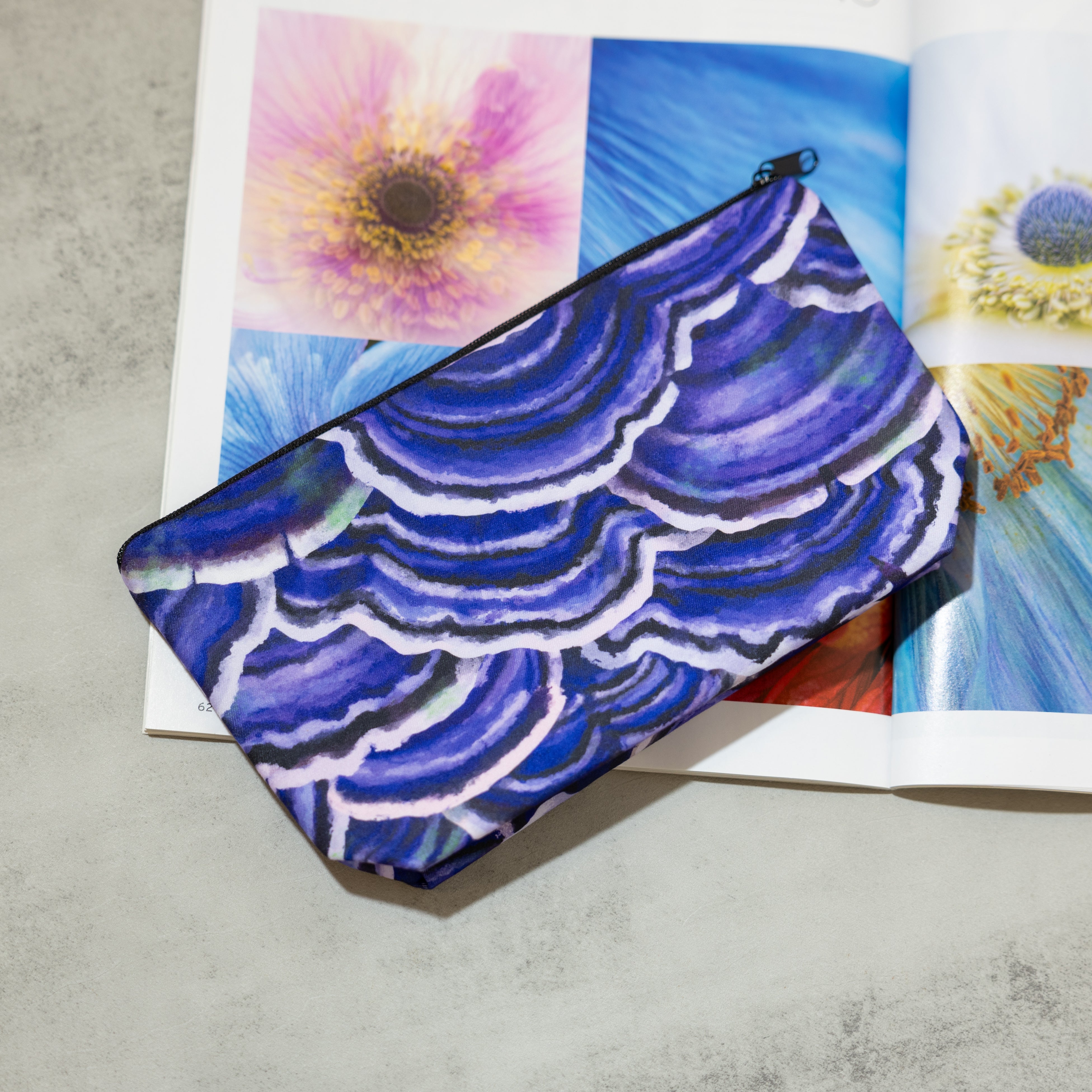 Turkey Tail Mushroom Pouch