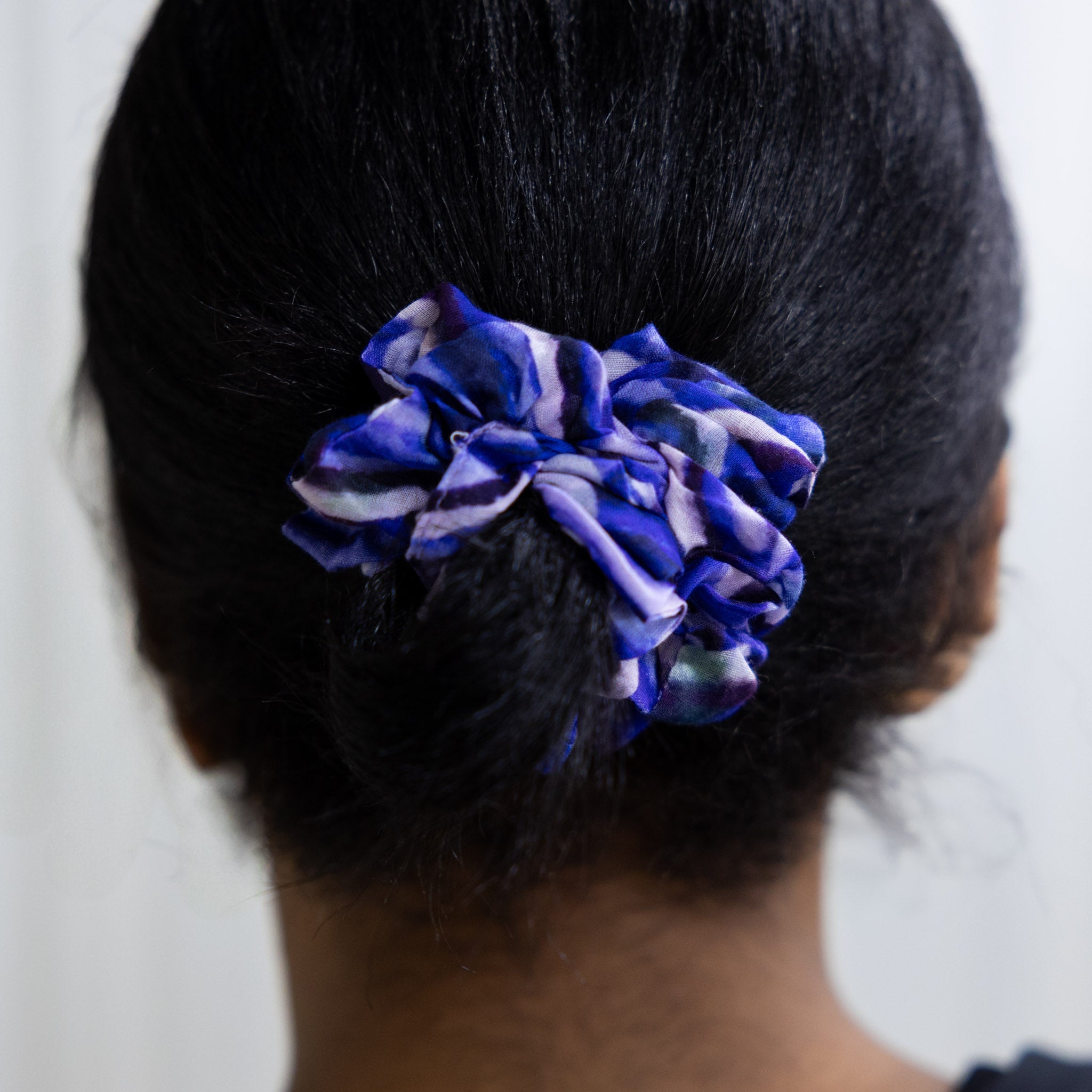 Turkey Tail Mushroom Scrunchie