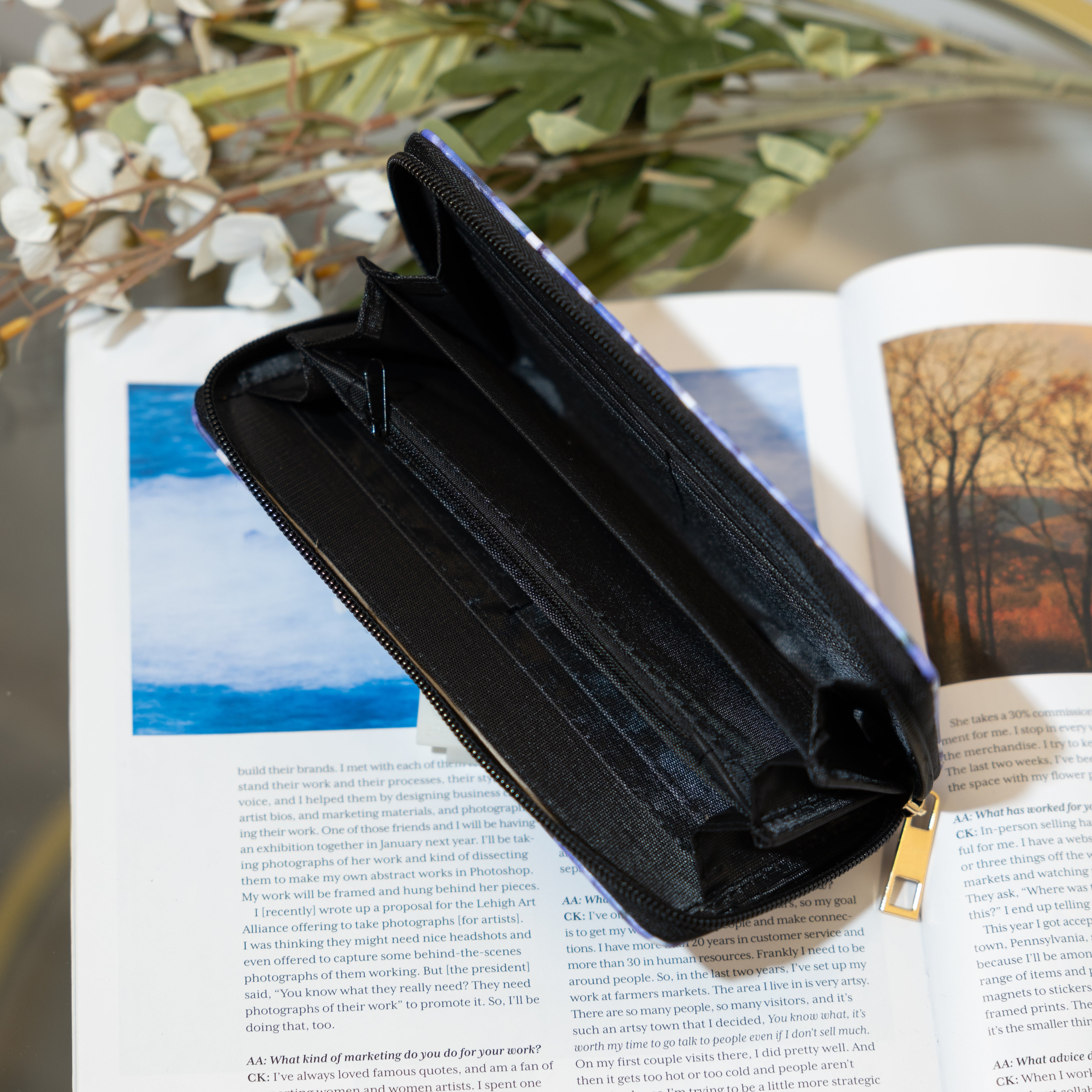 Turkey Tail Mushroom Wallet