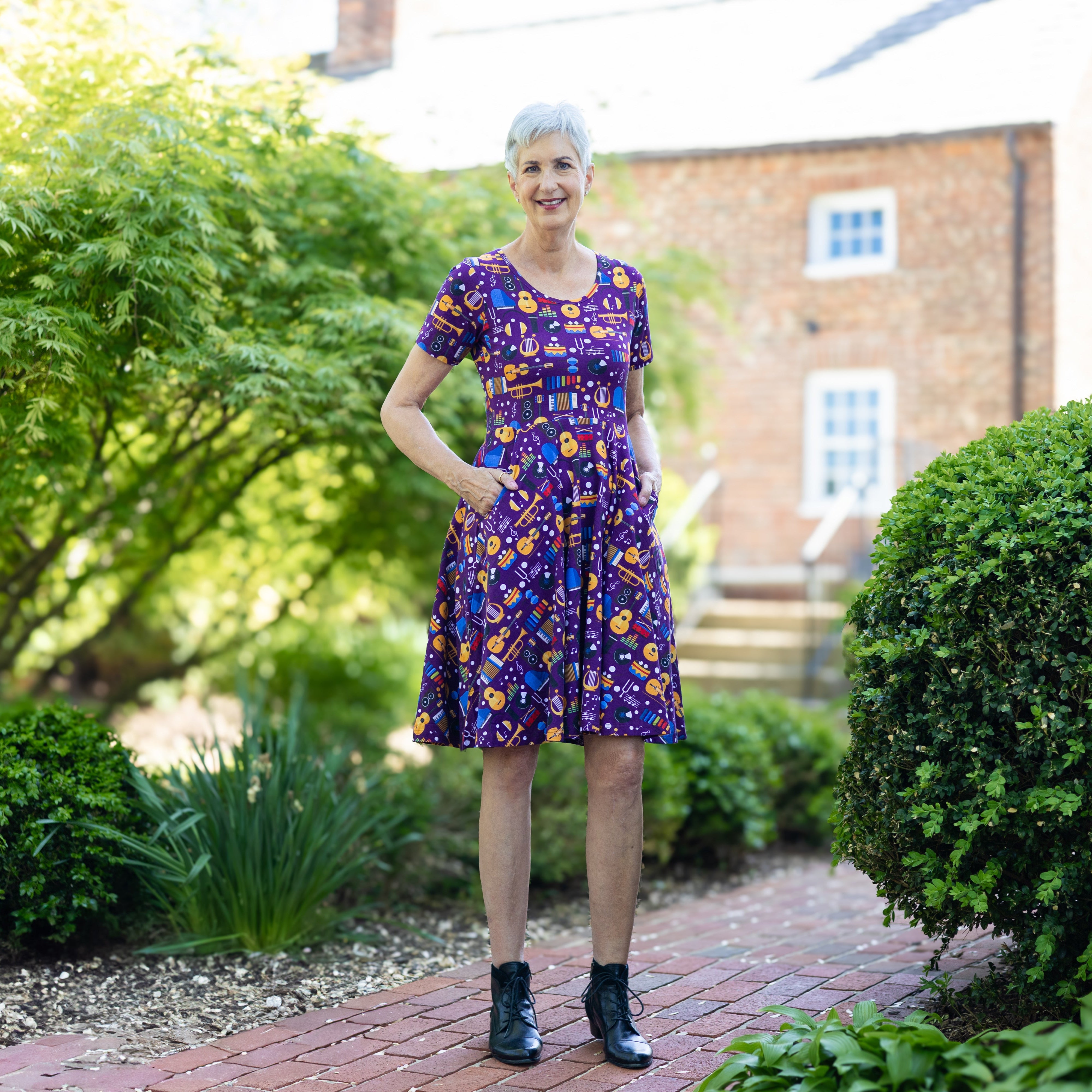 Music Fun Twirl Dress