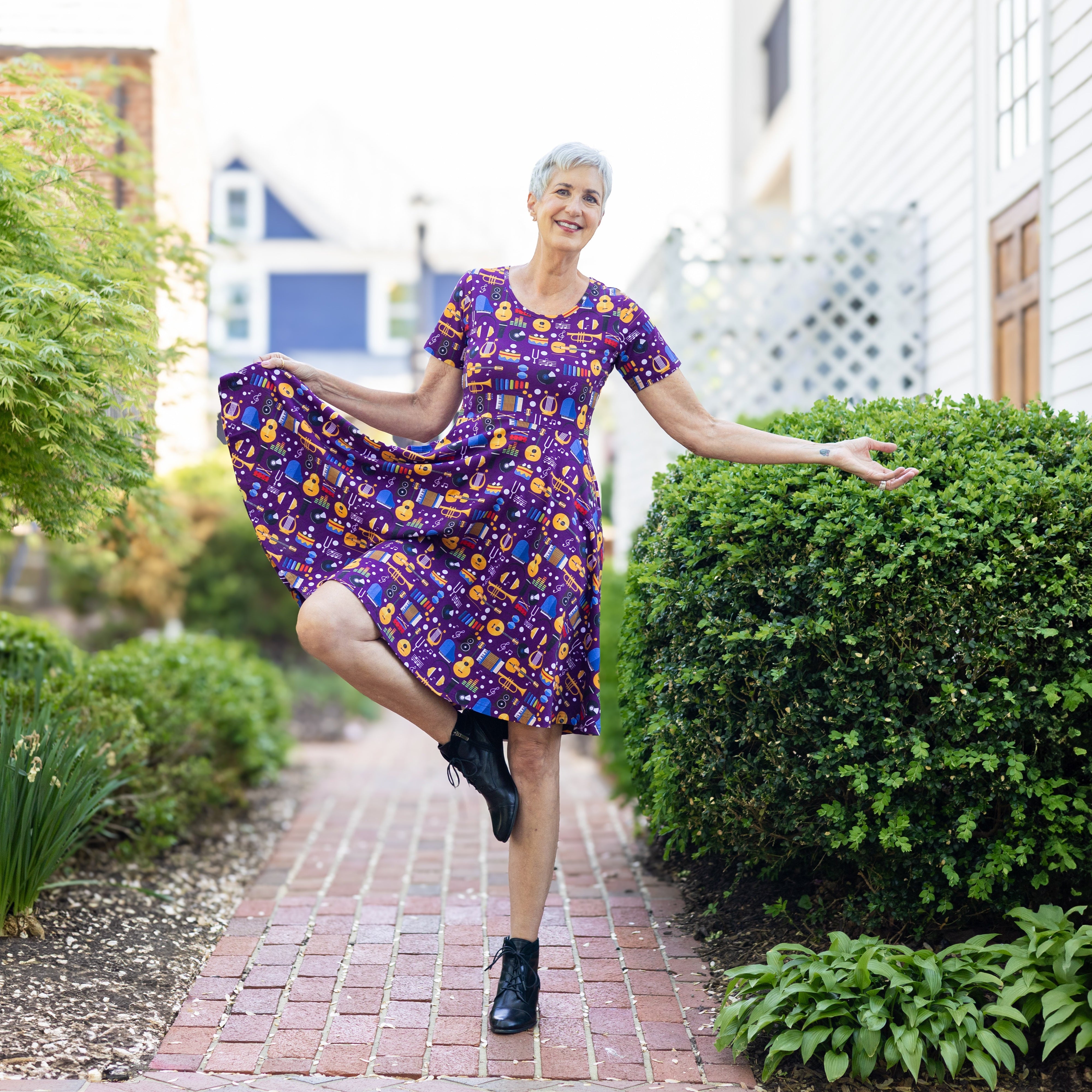 Music Fun Twirl Dress