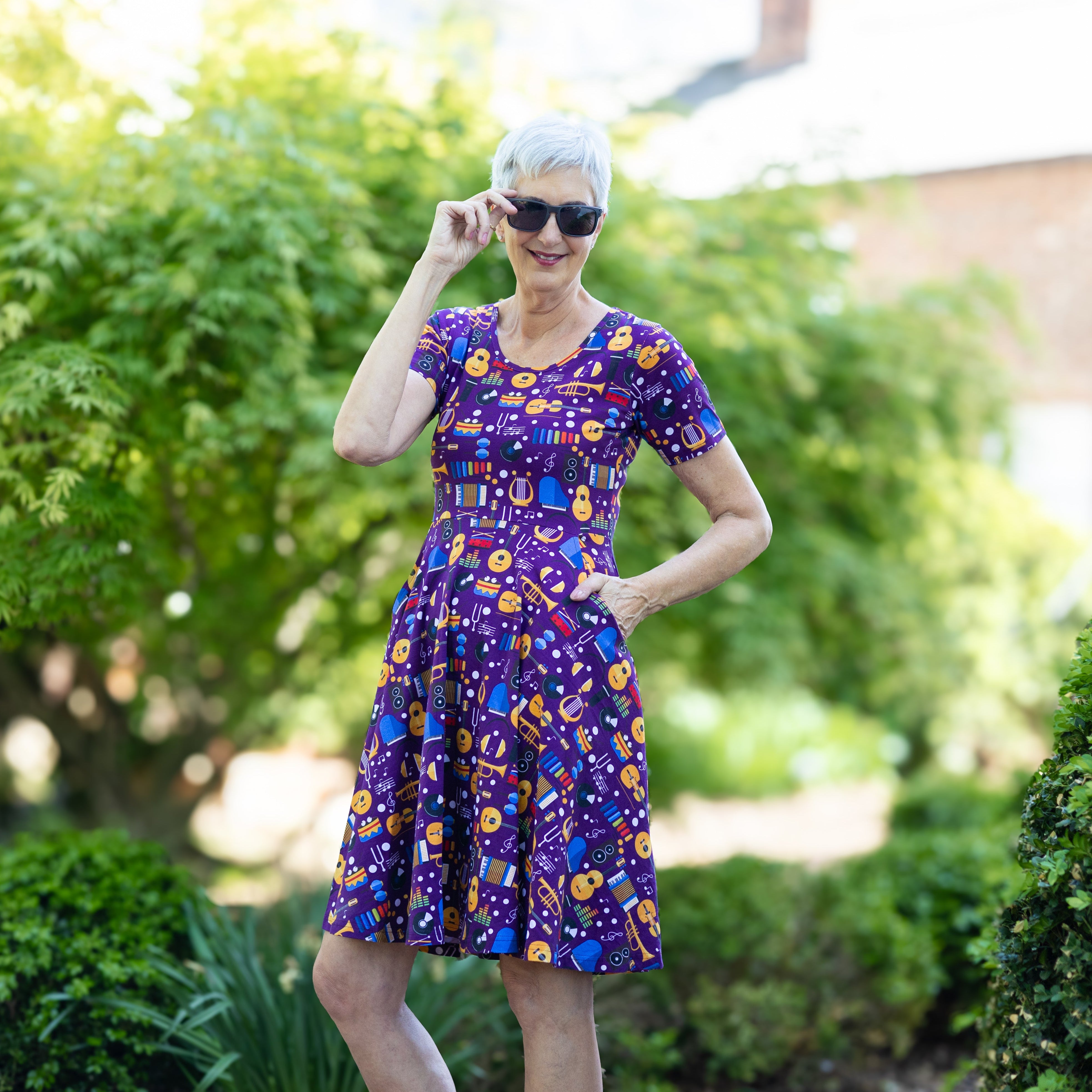 Music Fun Twirl Dress