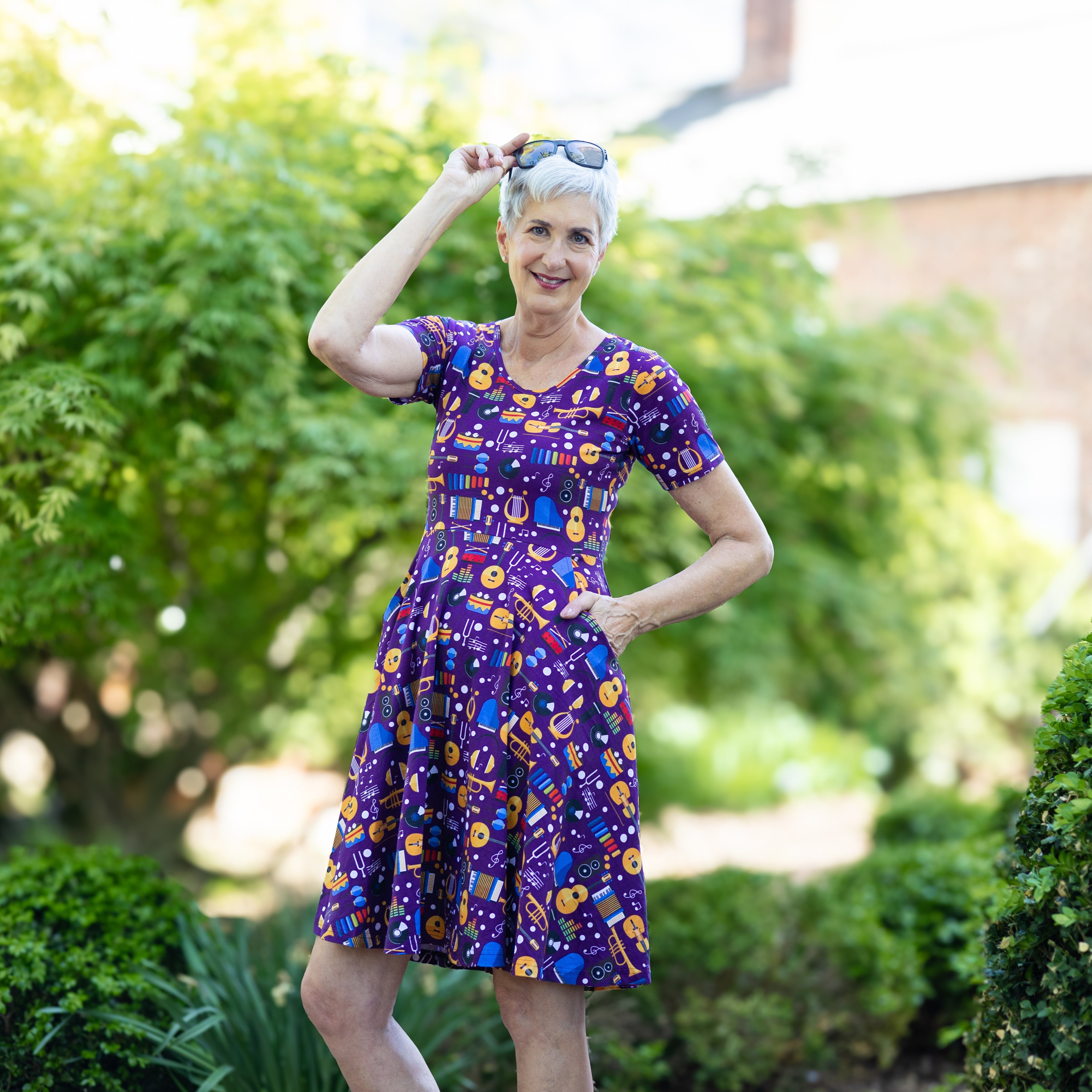 Music Fun Twirl Dress