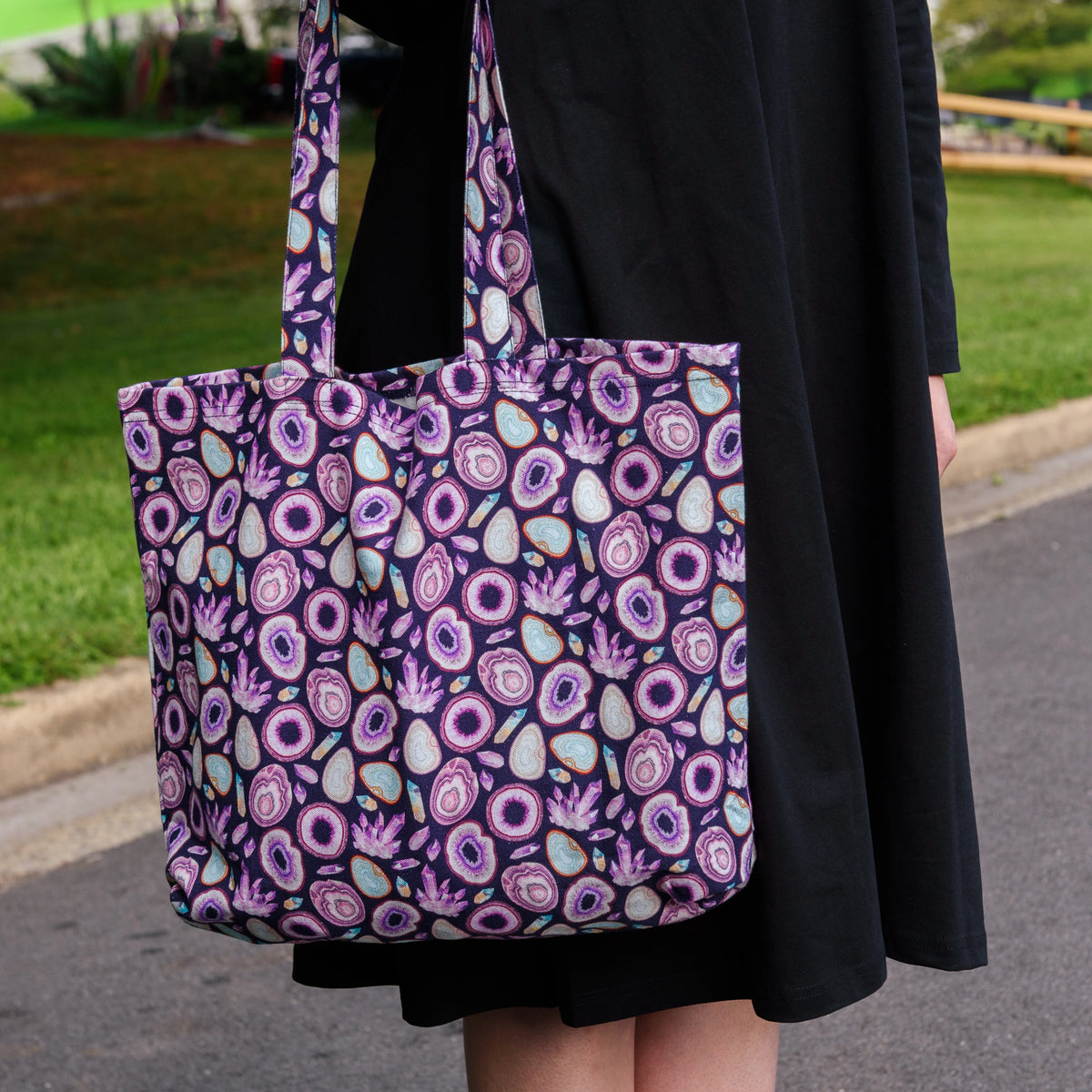 Mystic Minerals Tote Bag
