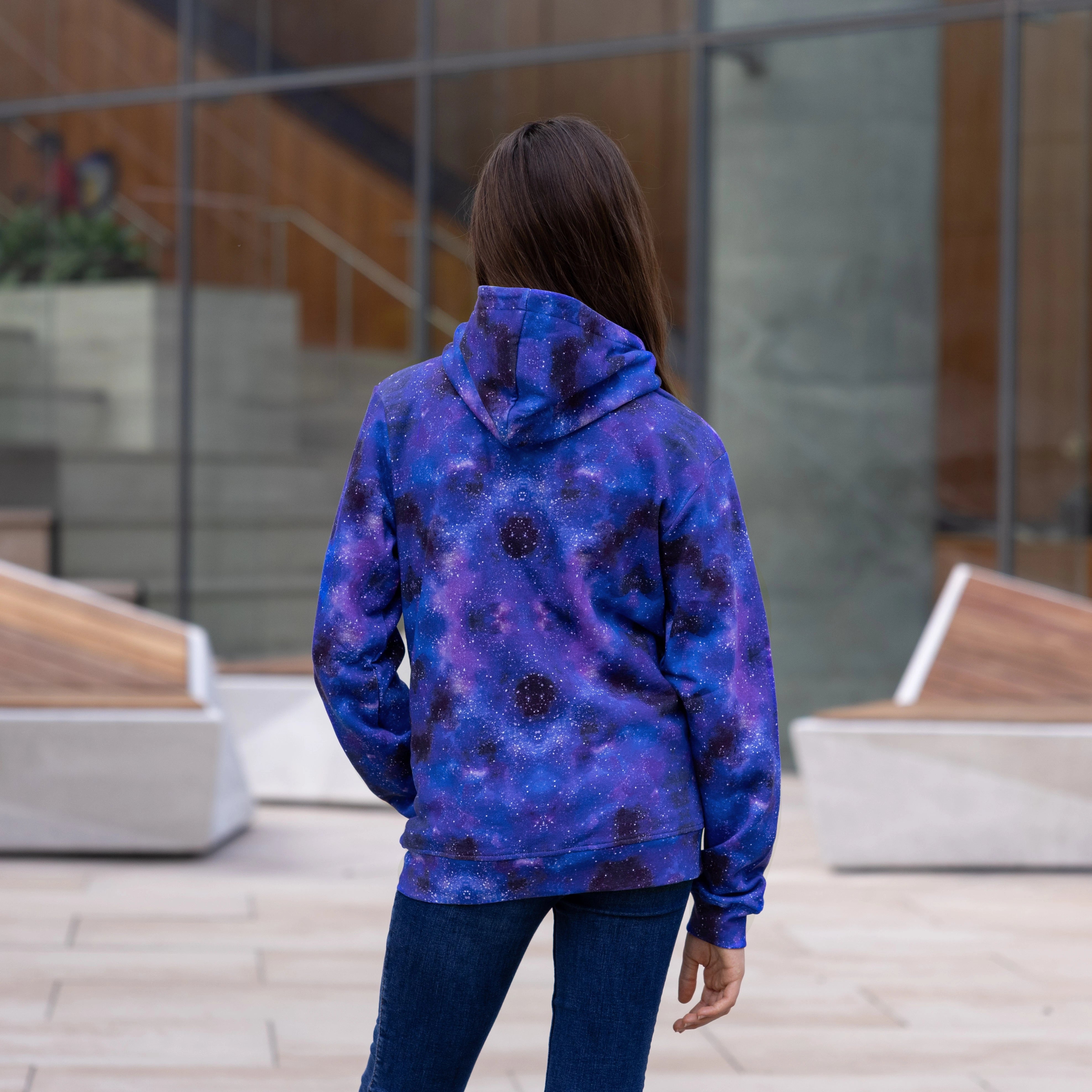 Galaxy Nebula Kids Hoodie