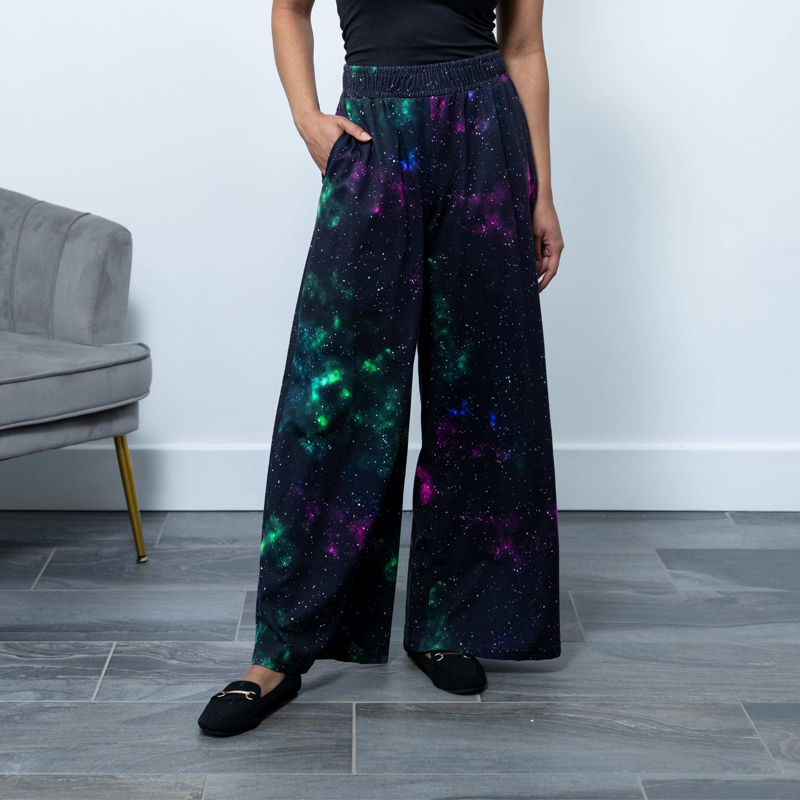 Nebula Palazzo Pants