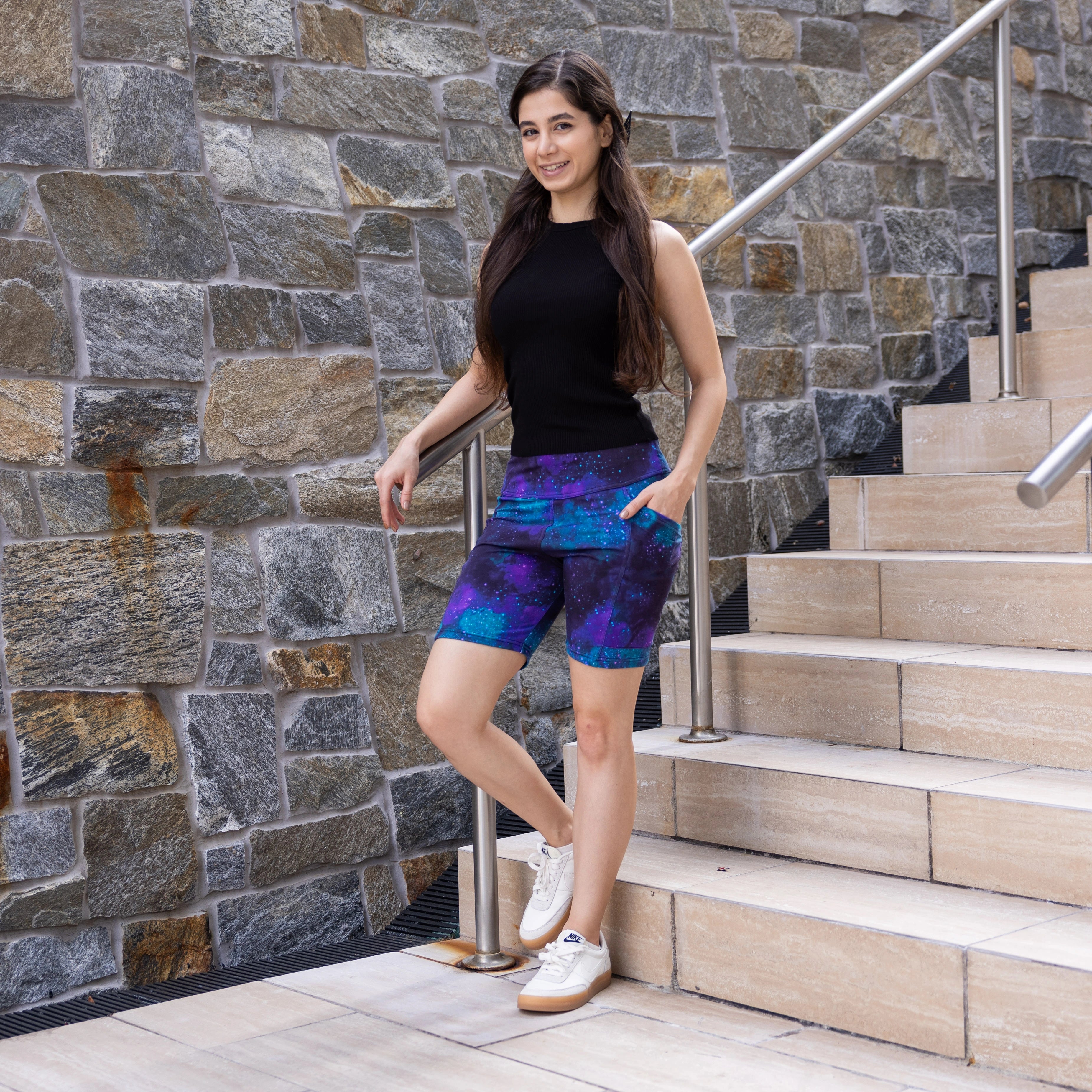 Nebula Adults Shorts with Pockets