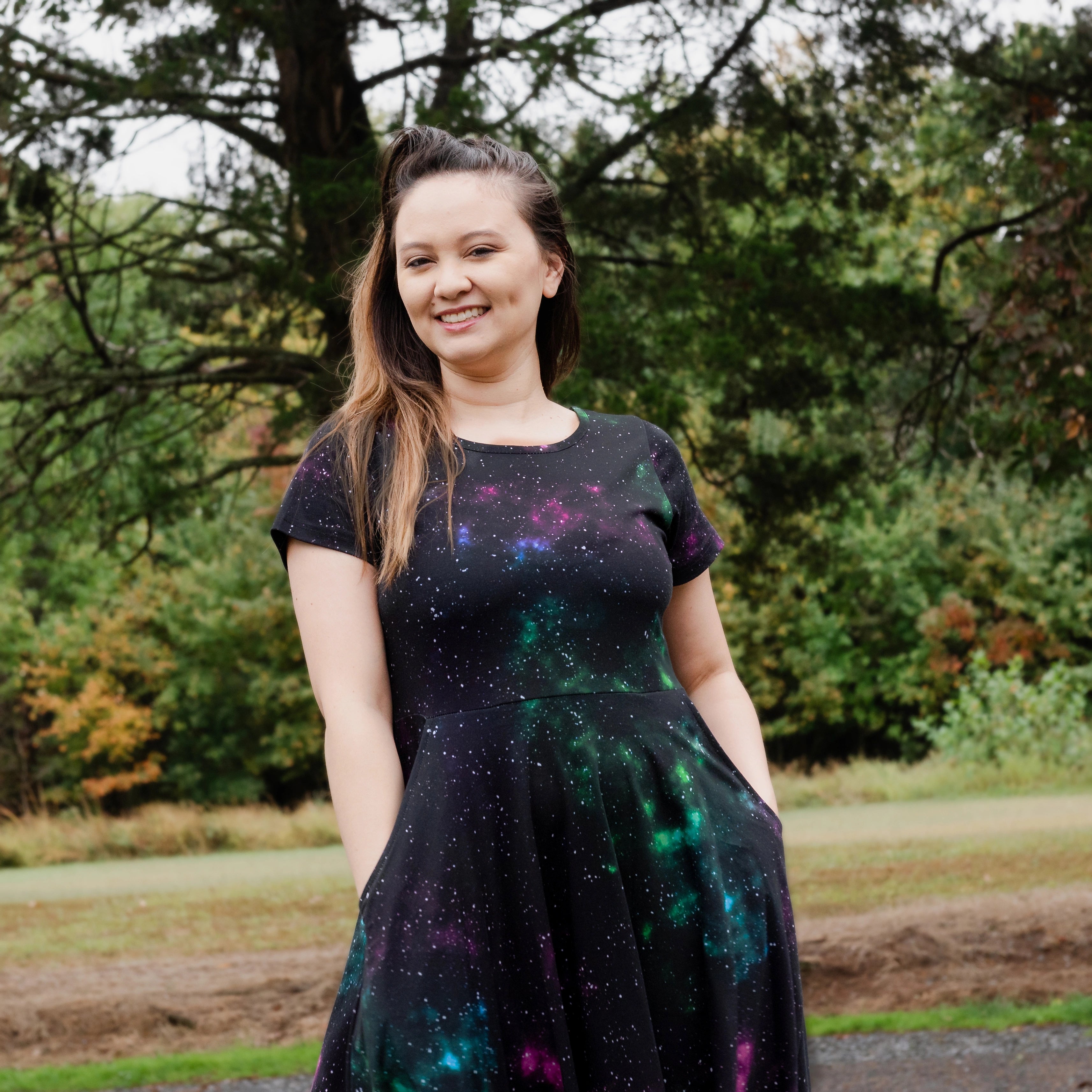 Nebula Petite Twirl Dress