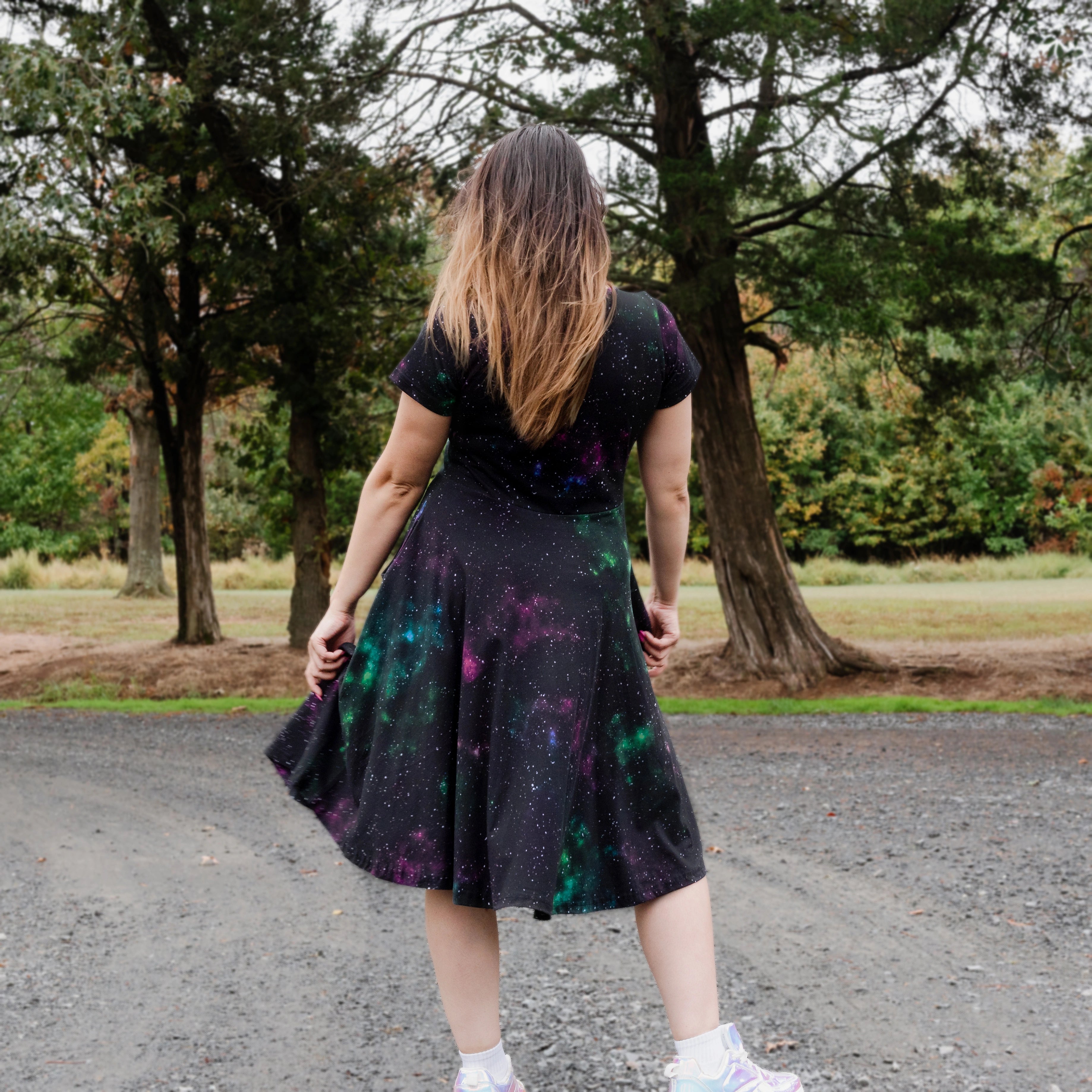 Nebula Petite Twirl Dress