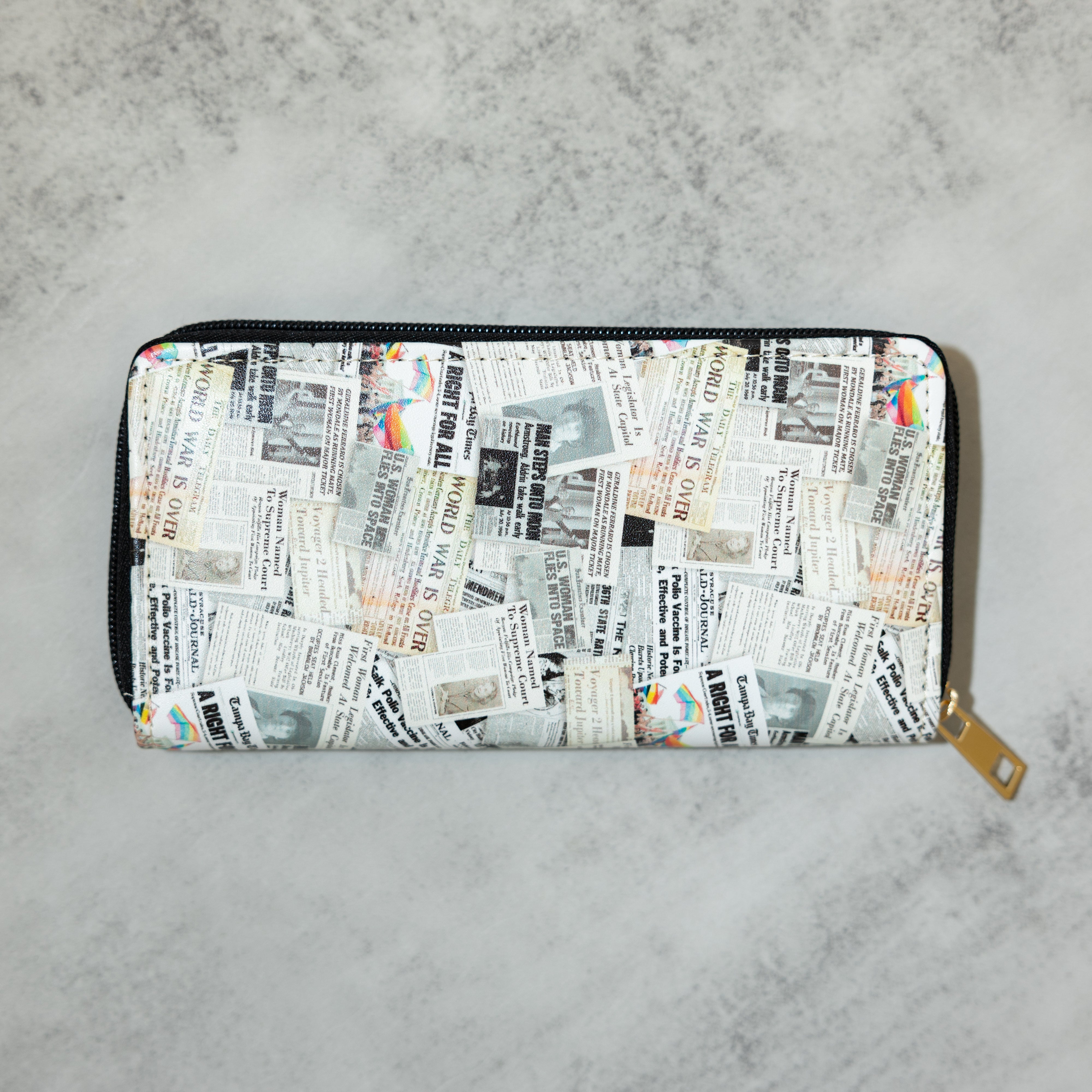 Happy Headlines Wallet