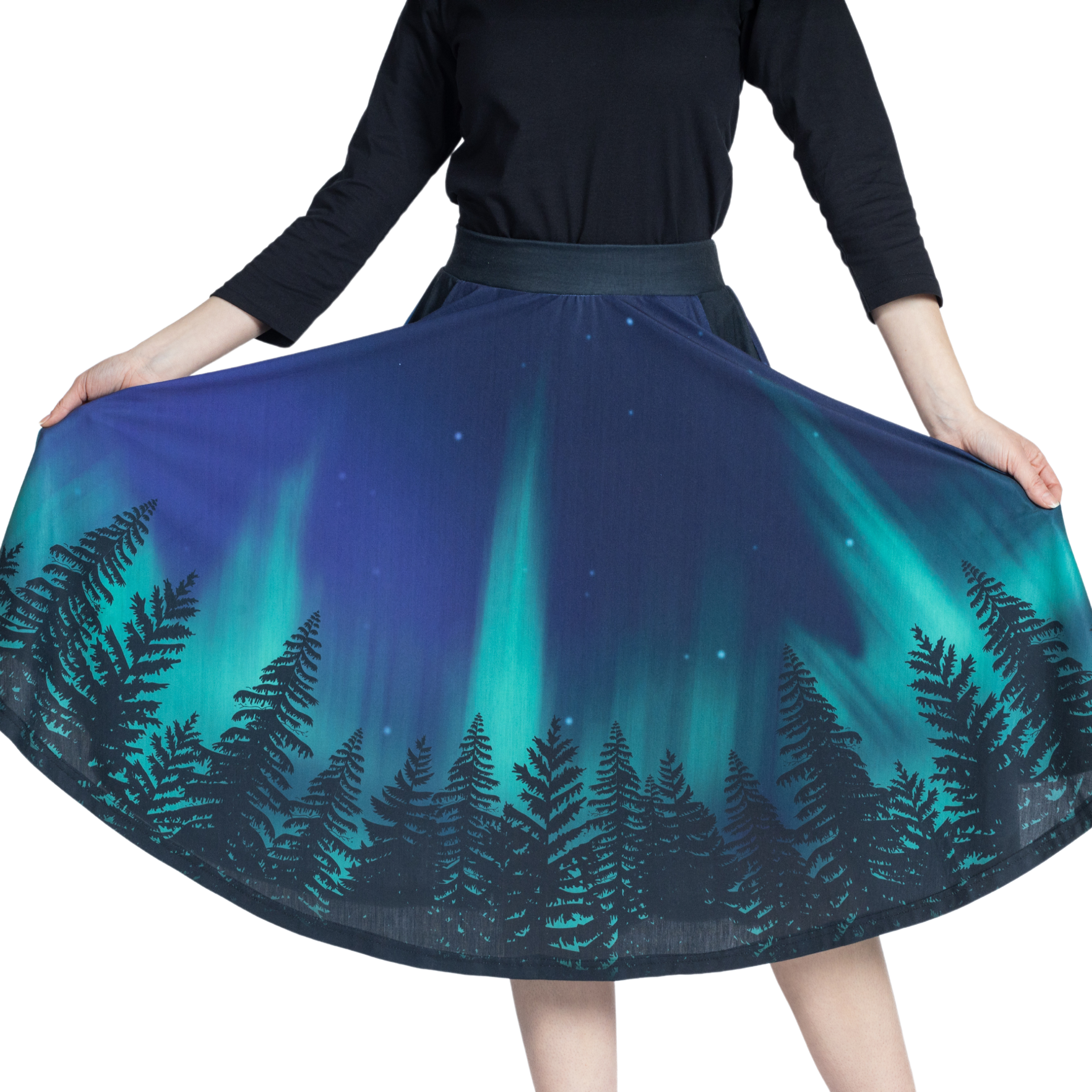 Northern Lights Twirl Skirt