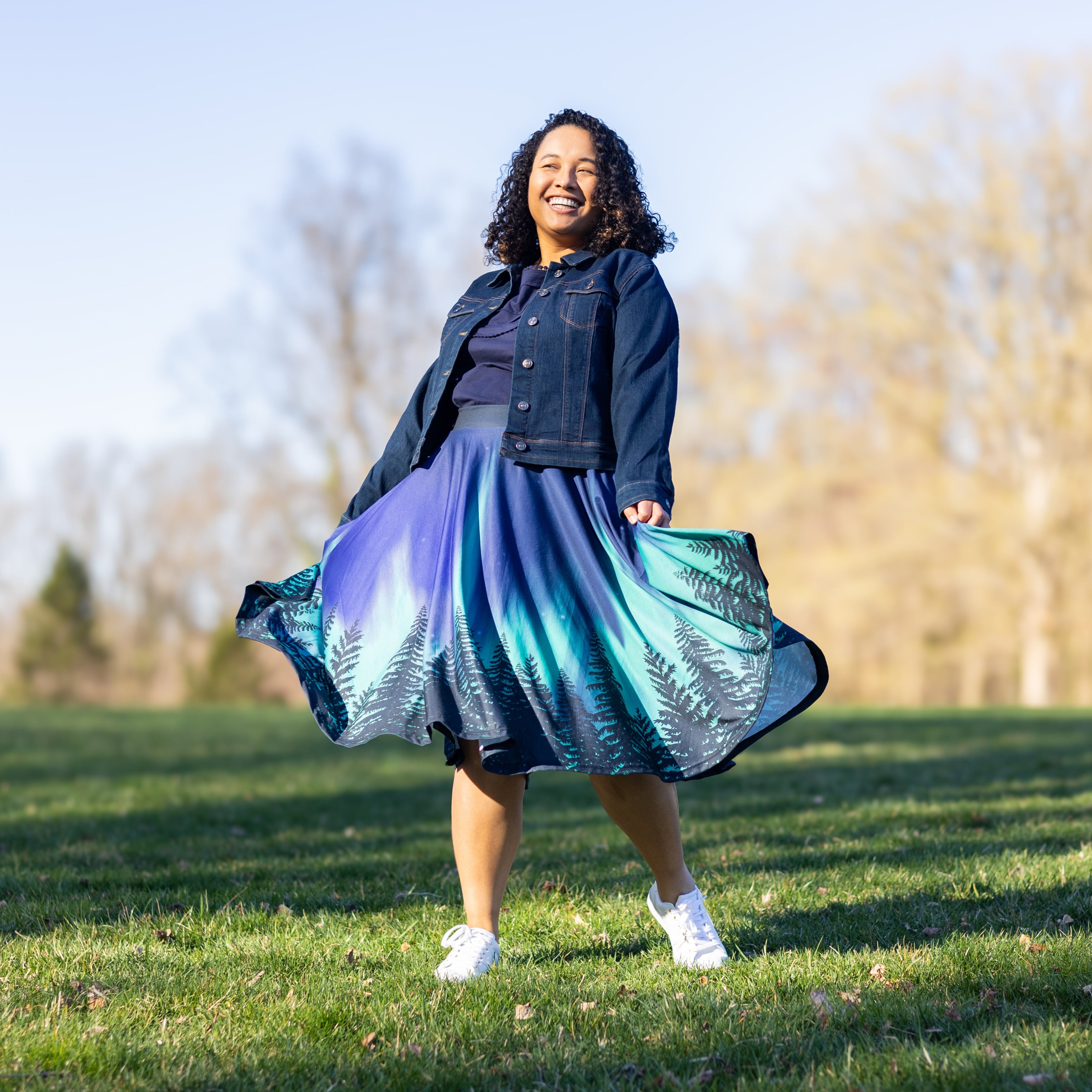 Northern Lights Twirl Skirt