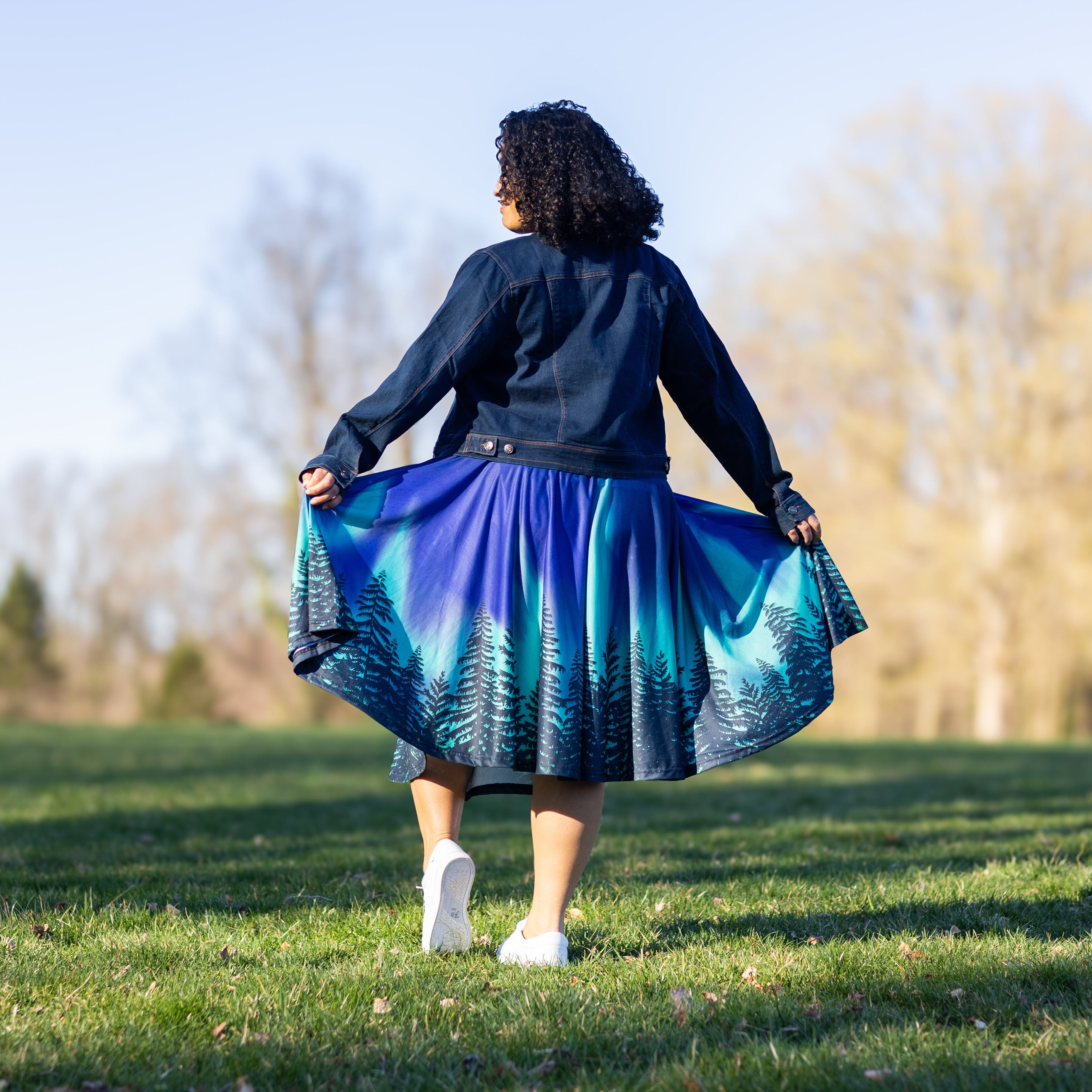 Northern Lights Twirl Skirt