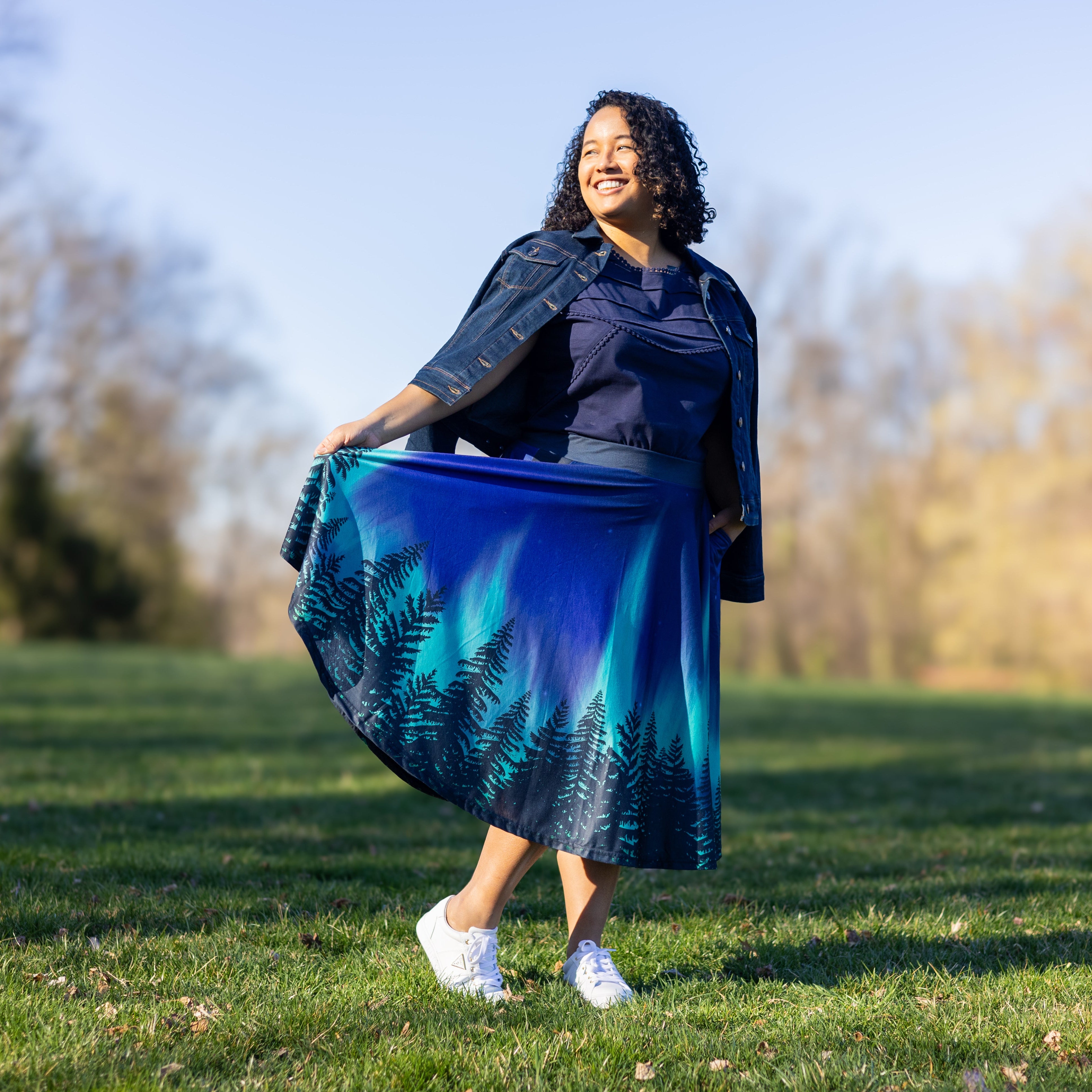 Northern Lights Twirl Skirt