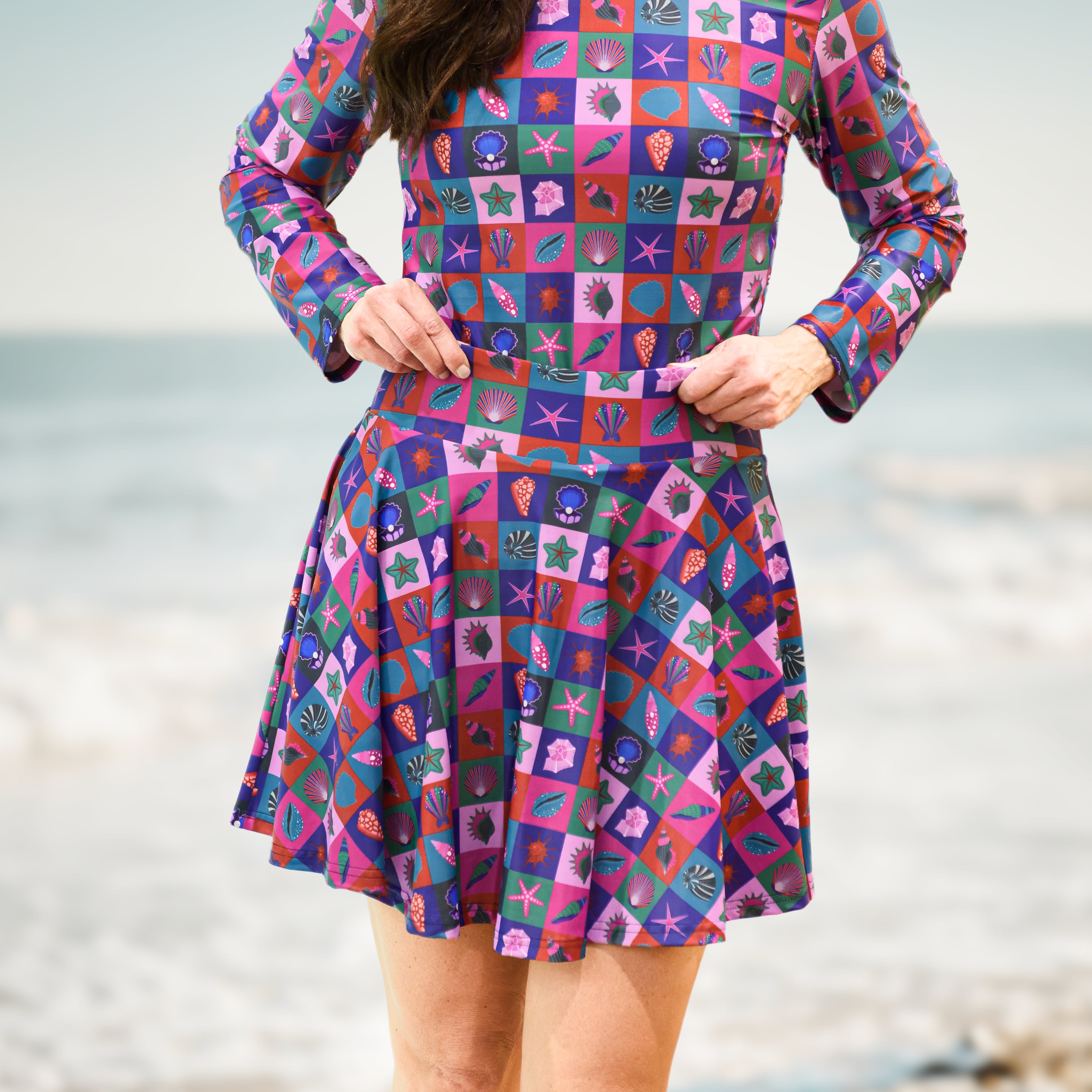 Ocean Treasures Swim Skort