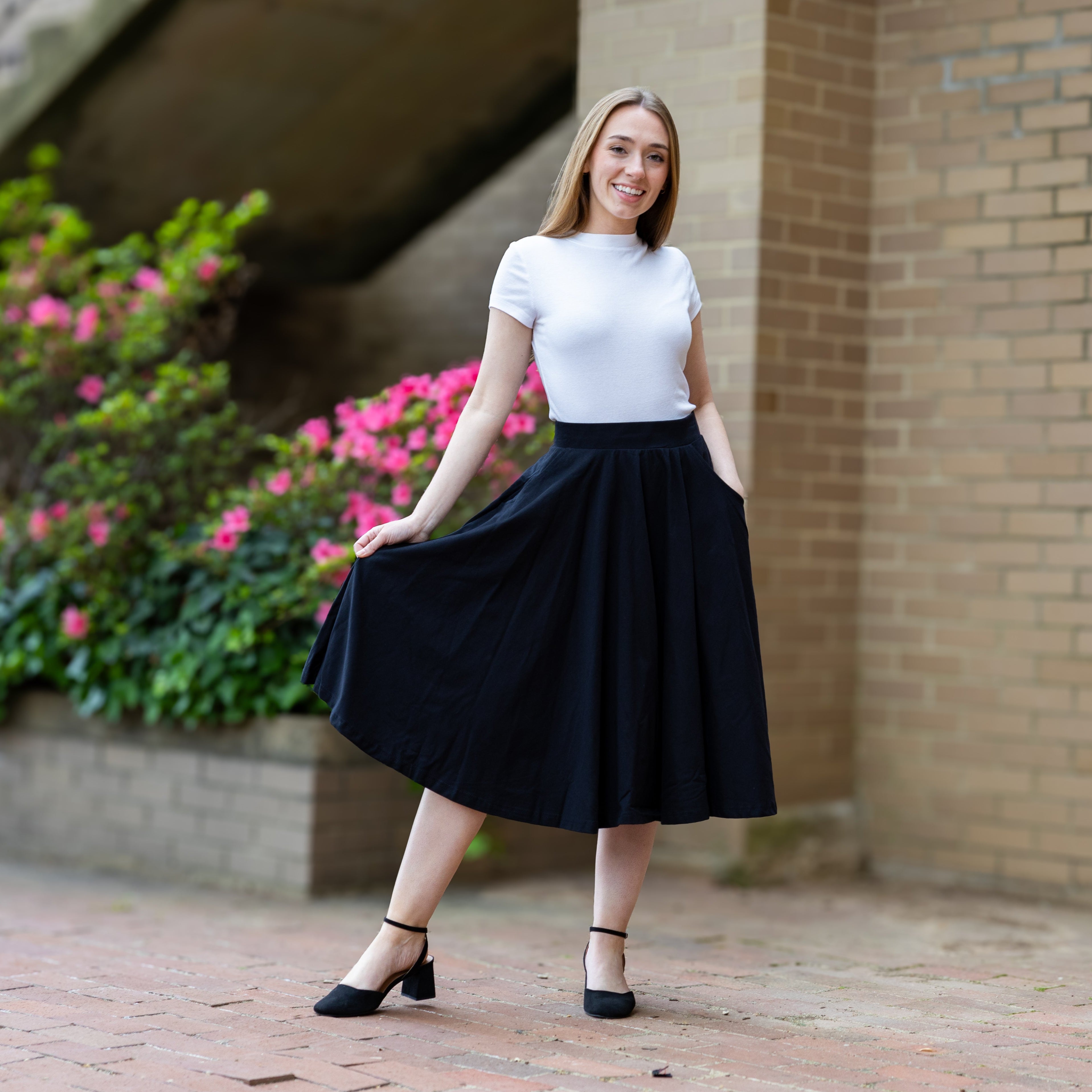 Onyx Twirl Skirt