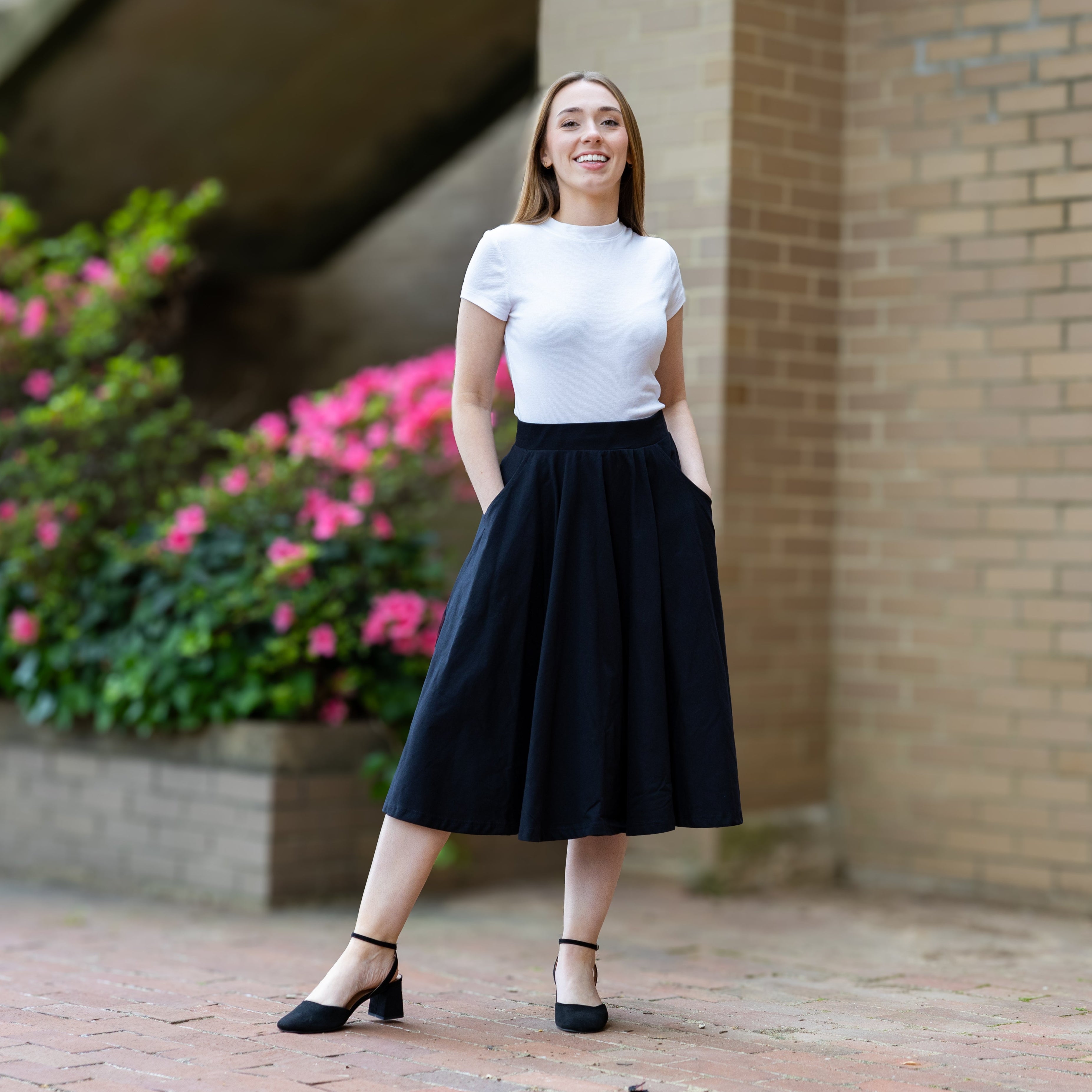 Onyx Twirl Skirt