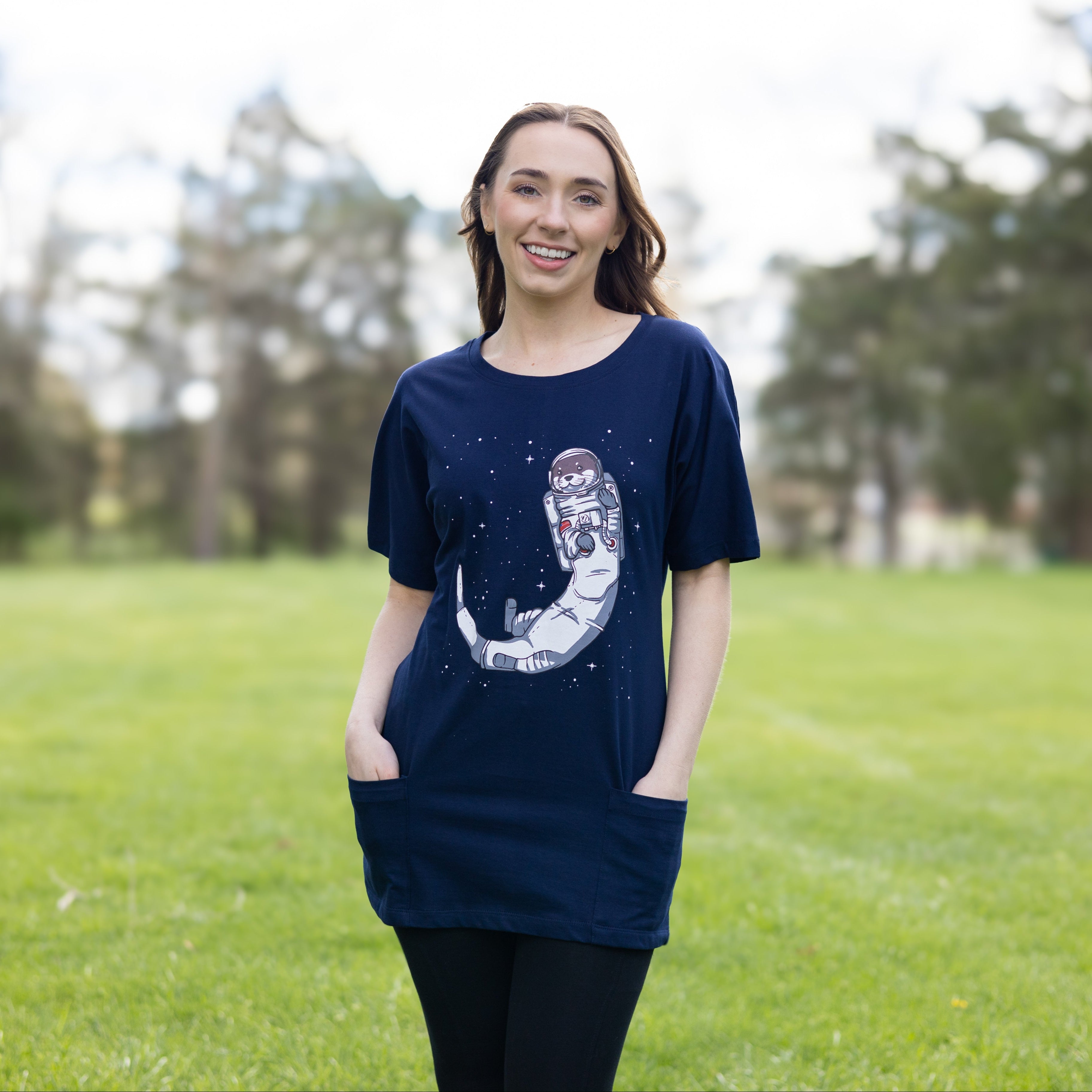 Otternaut T-Shirt with Pockets
