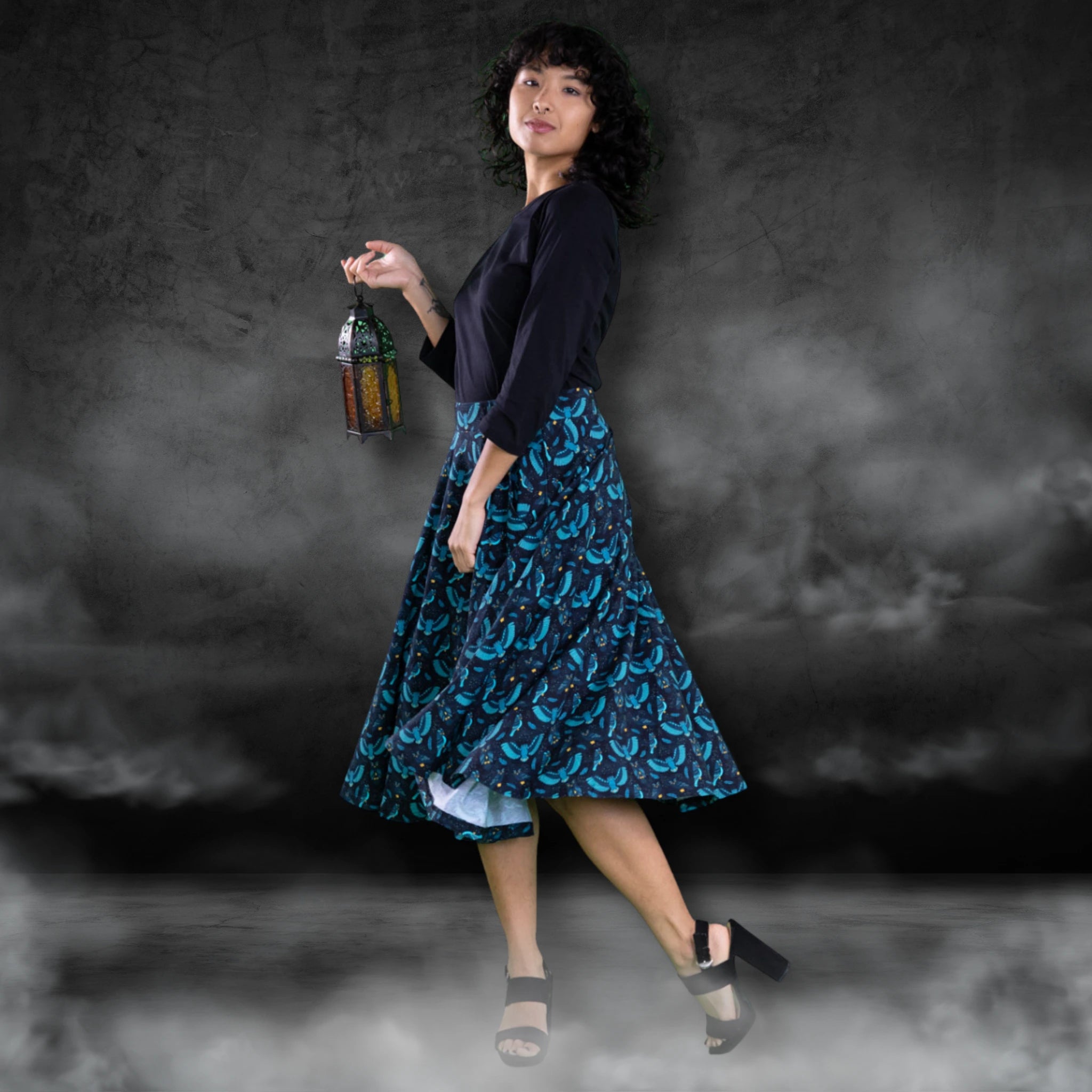 Starry Flight 3/4th Twirl Skirt