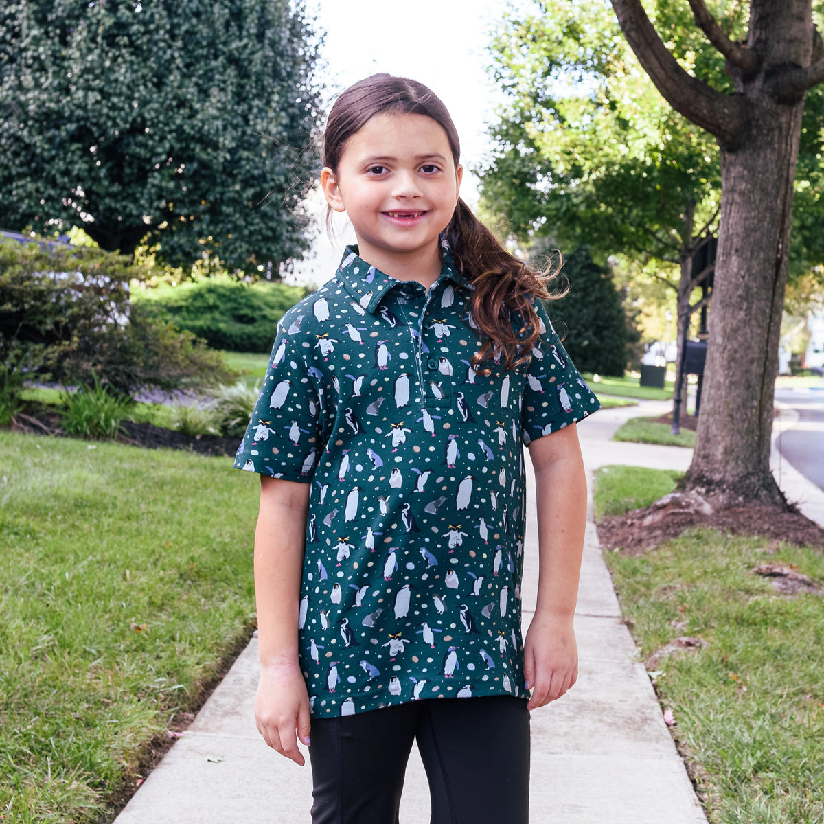 Penguin Parade Kids Polo