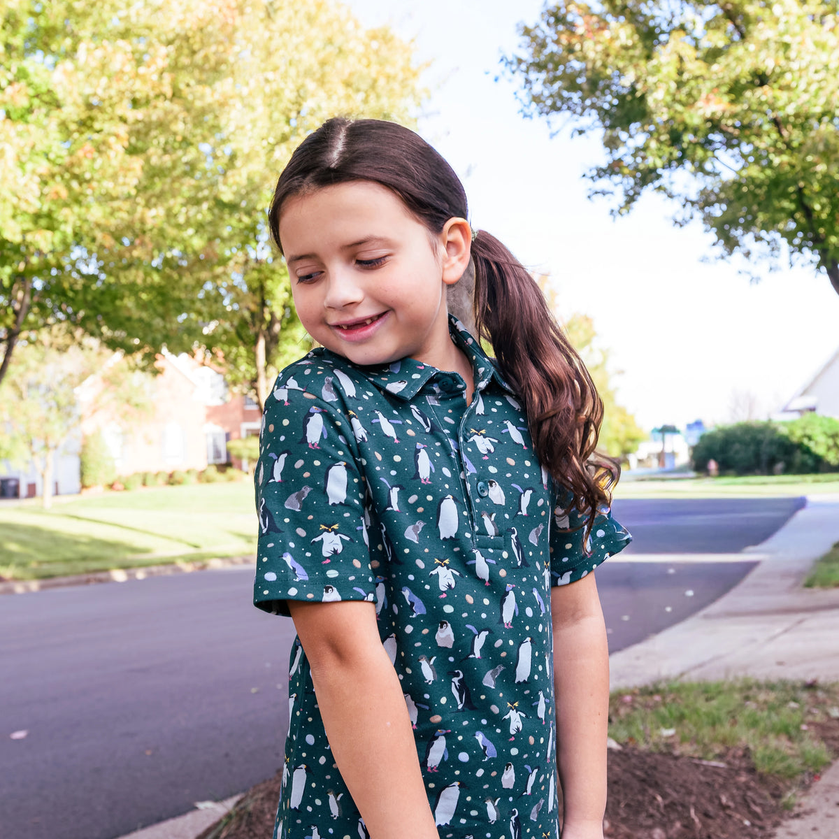 Penguin Parade Kids Polo