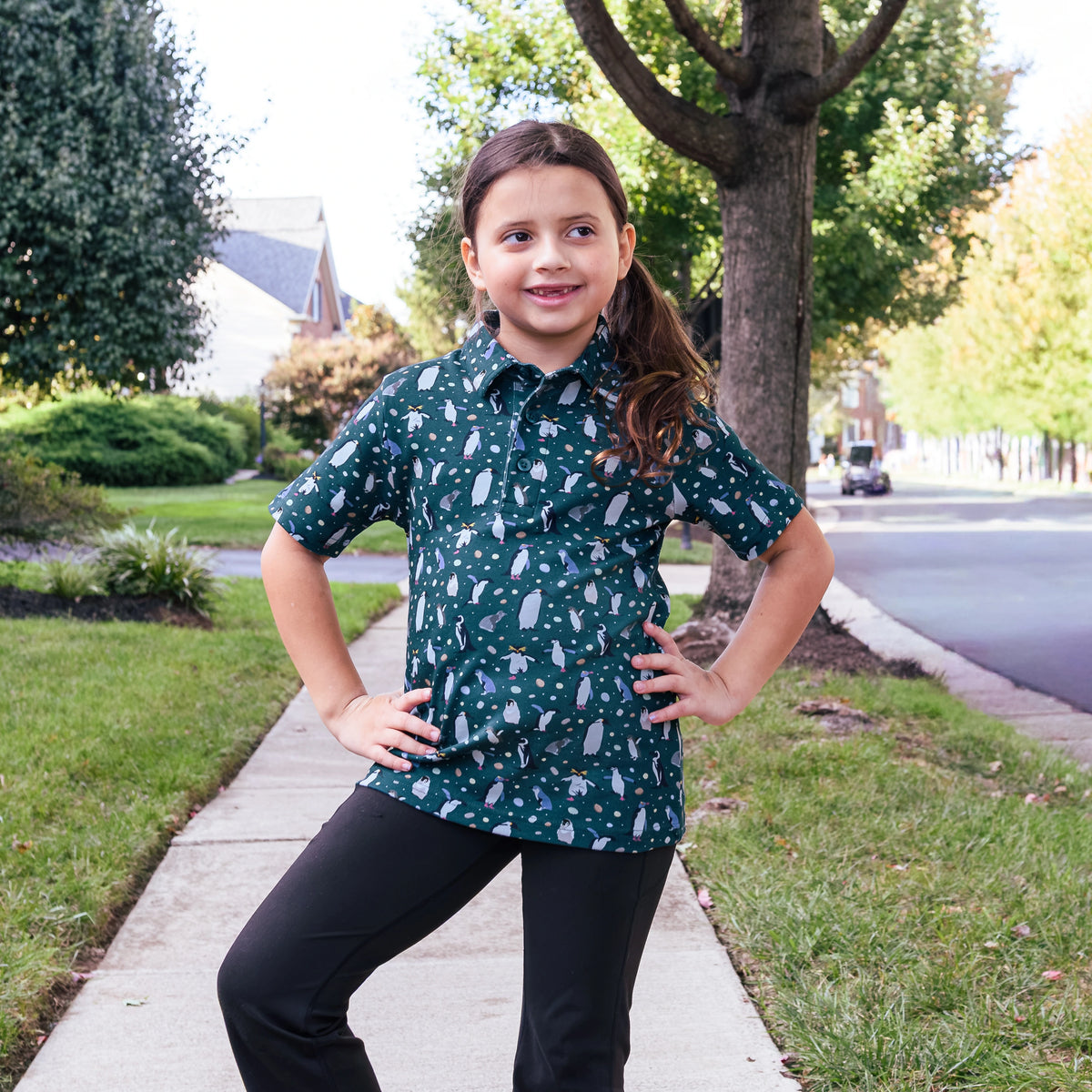 Penguin Parade Kids Polo