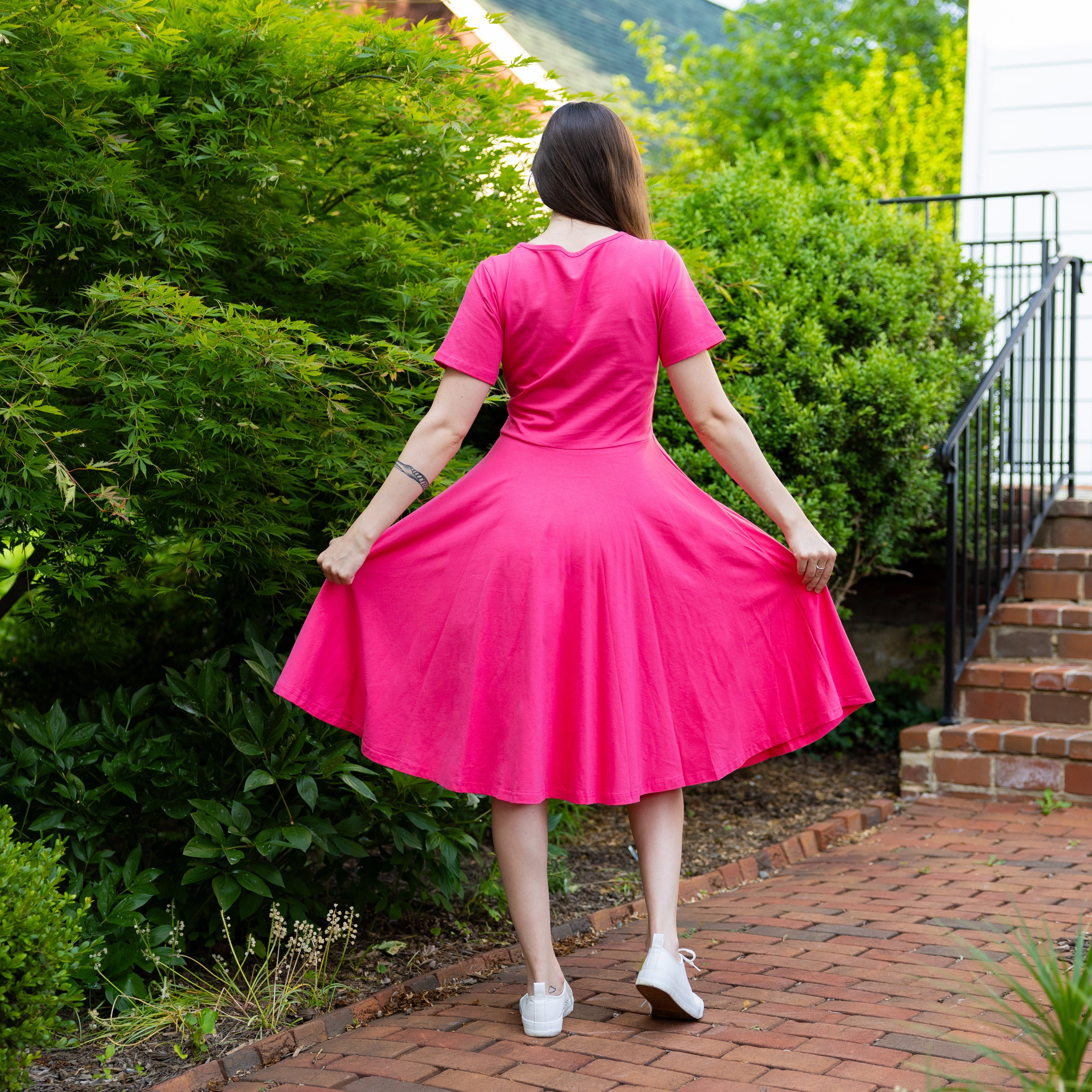 Pink Twirl Dress