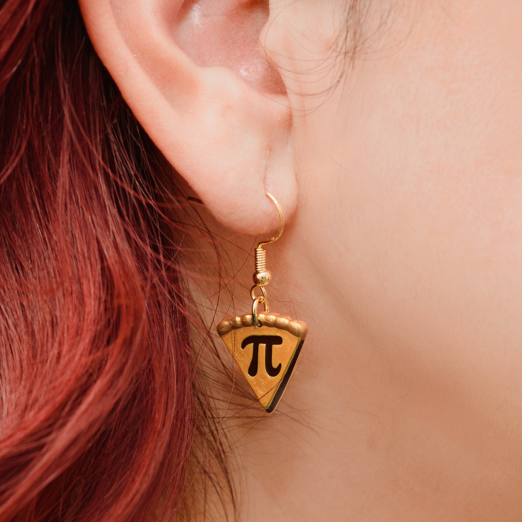 Pi Pie Earrings
