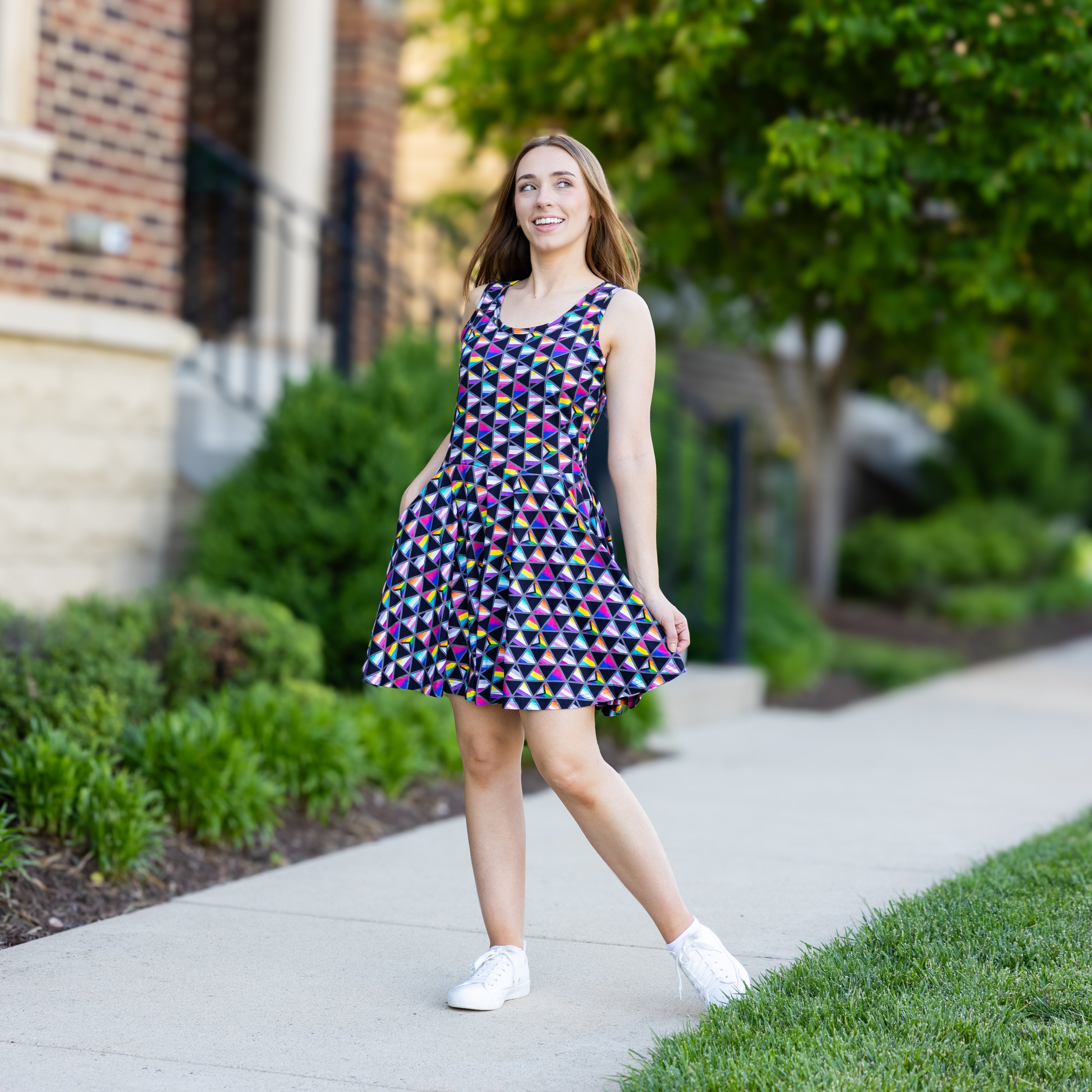 Pride Flags Skater Dress